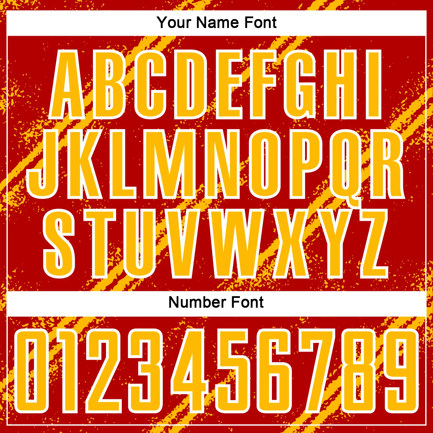 Custom Red Gold-White Abstract Fragment Art Splash Sublimation Soccer Uniform Jersey - Image 6