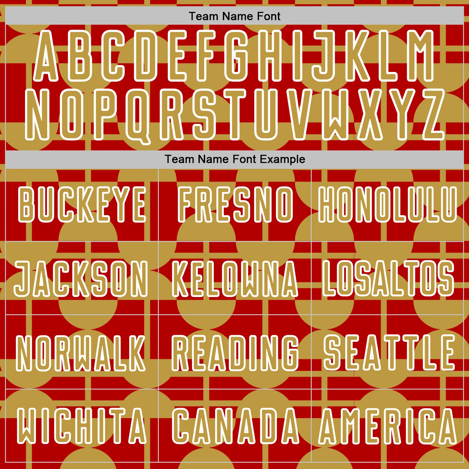 Custom Red Old Gold-White Geometric Shapes Sports Sublimation Soccer Uniform Jersey - Image 5
