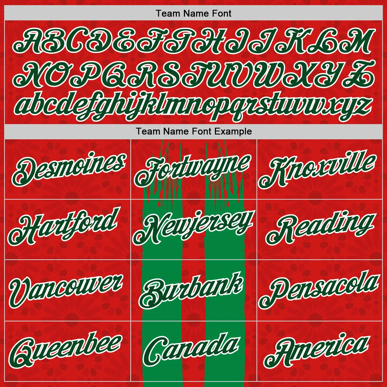 Custom Red Green-White Morocco Abstract Soccer Jersey Performance T-Shirt - Image 3