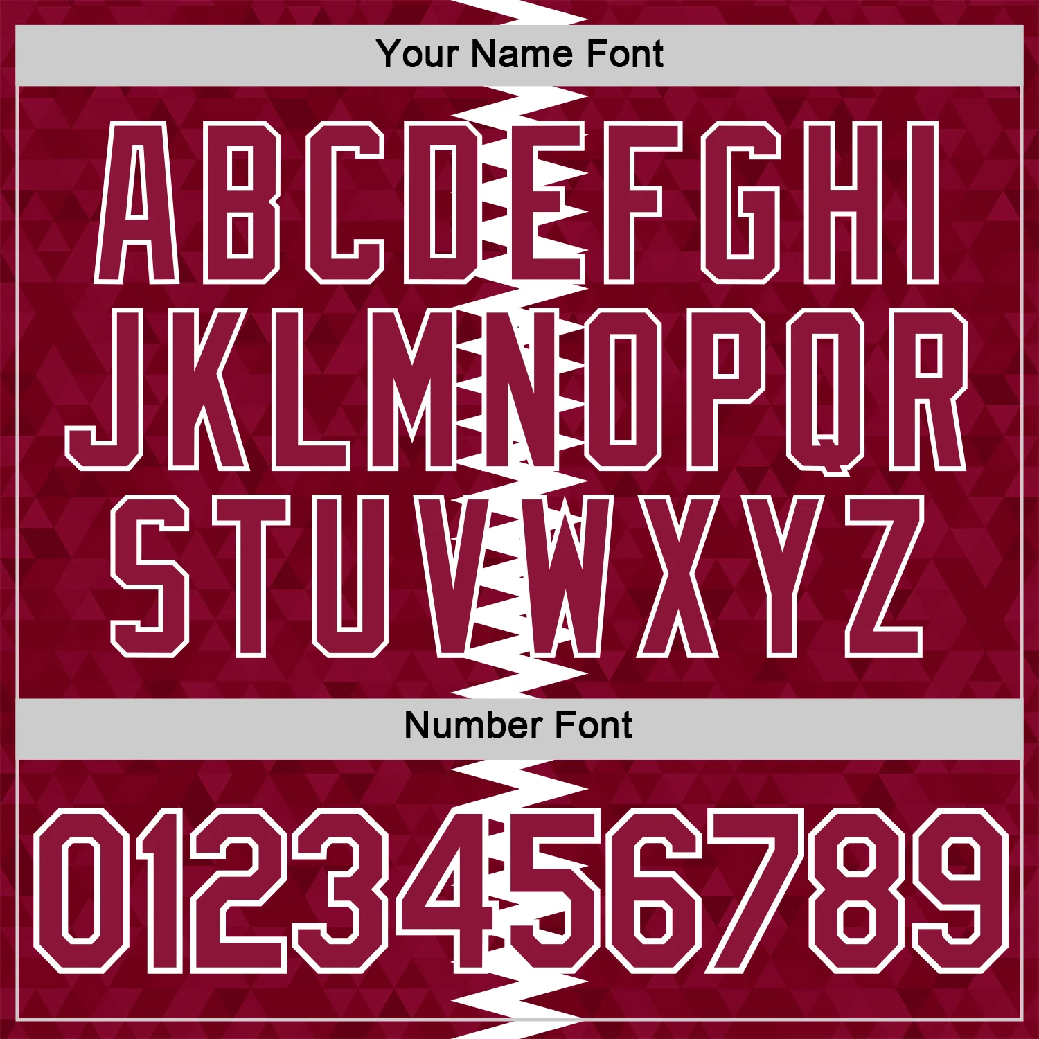 Custom Red White Qatar Geometric Shape Soccer Jersey Performance T-Shirt - Image 4