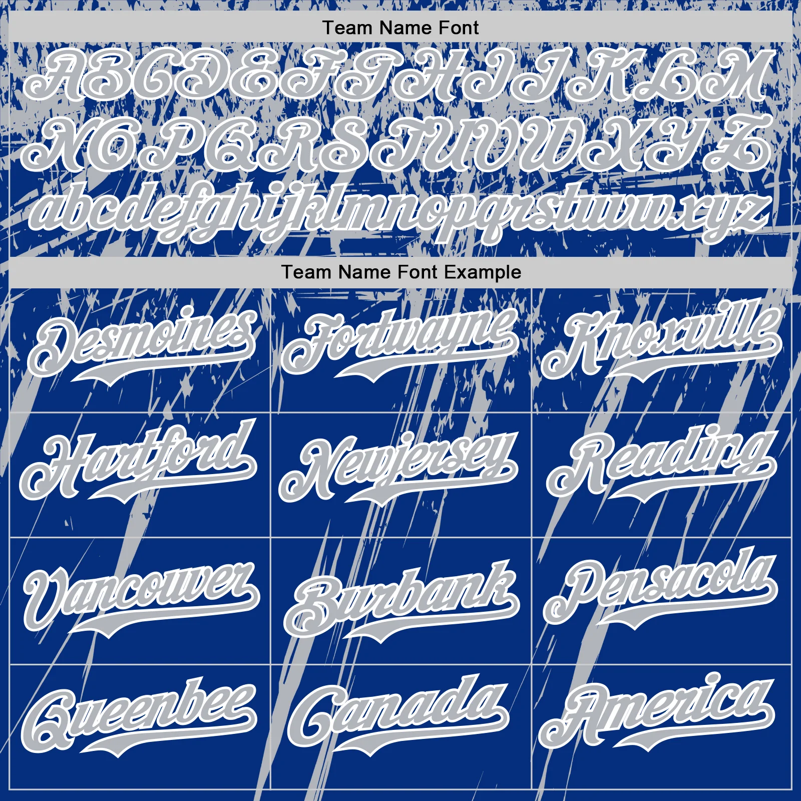 Custom Royal Gray-White Distressed Scratch Brush Stroke Authentic Baseball Jersey - Image 4