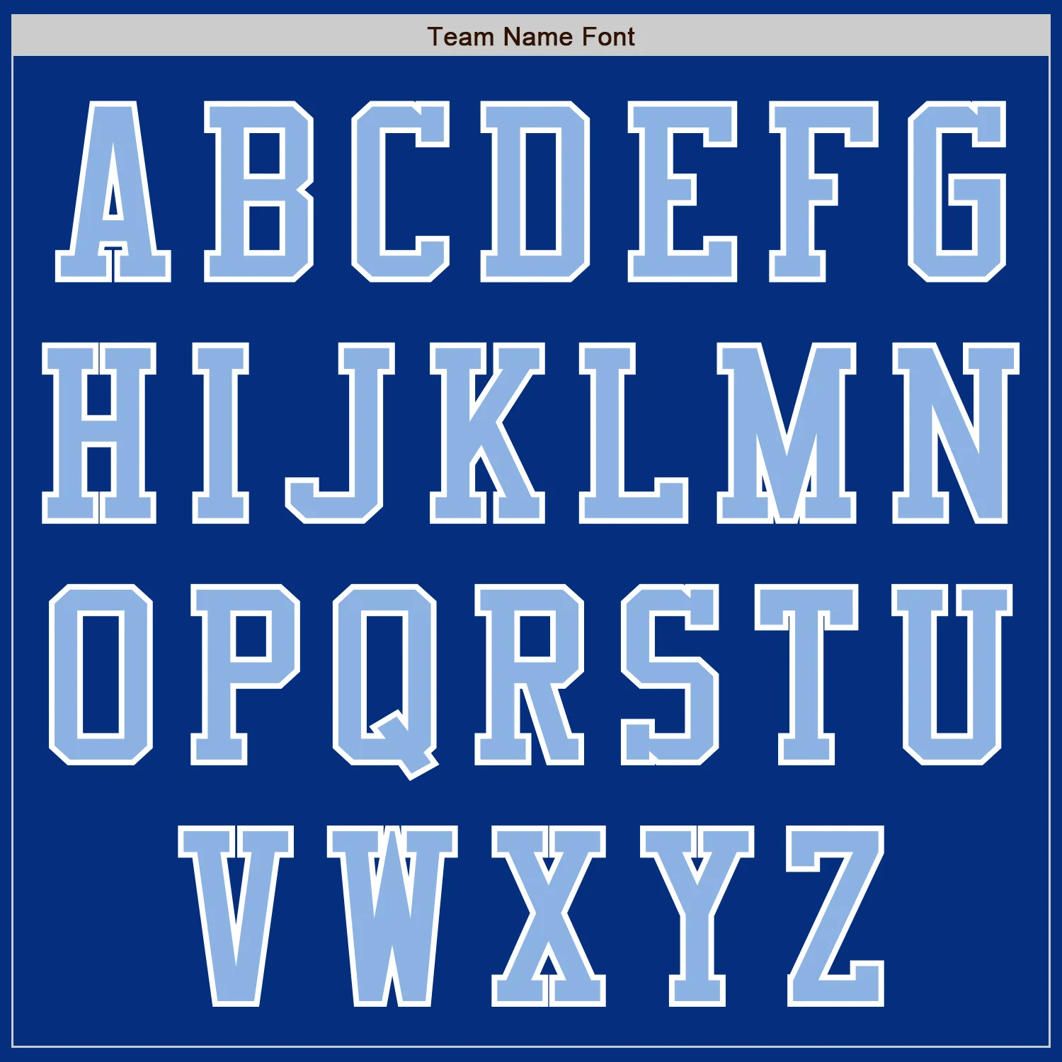 Custom Royal Light Blue-White Authentic Baseball Jersey - Image 3