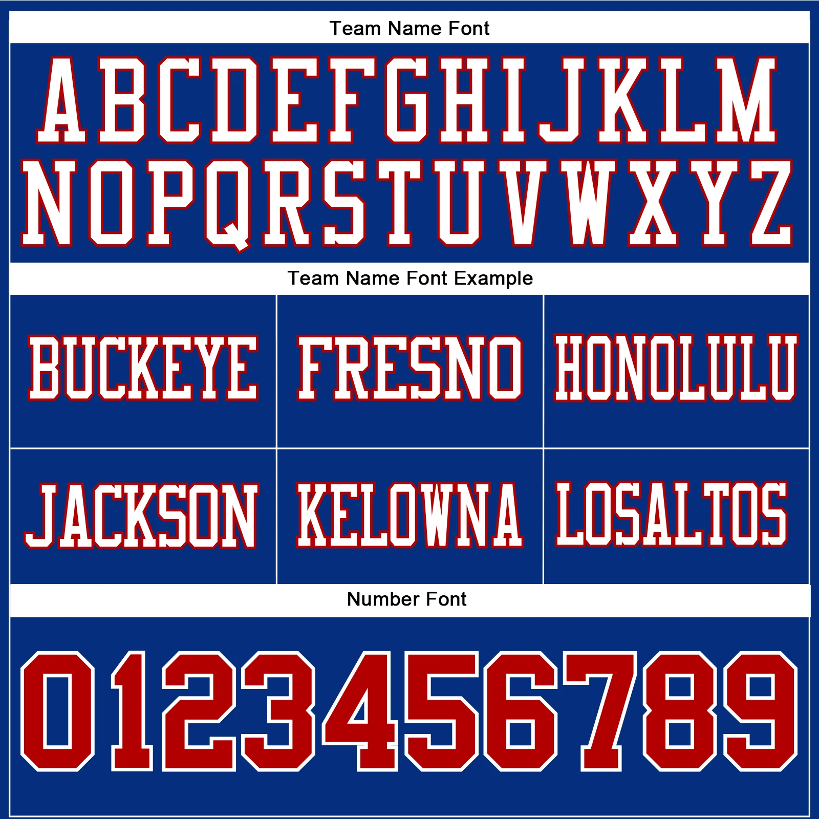 Custom Royal Red-White Authentic Football Jersey - Image 4