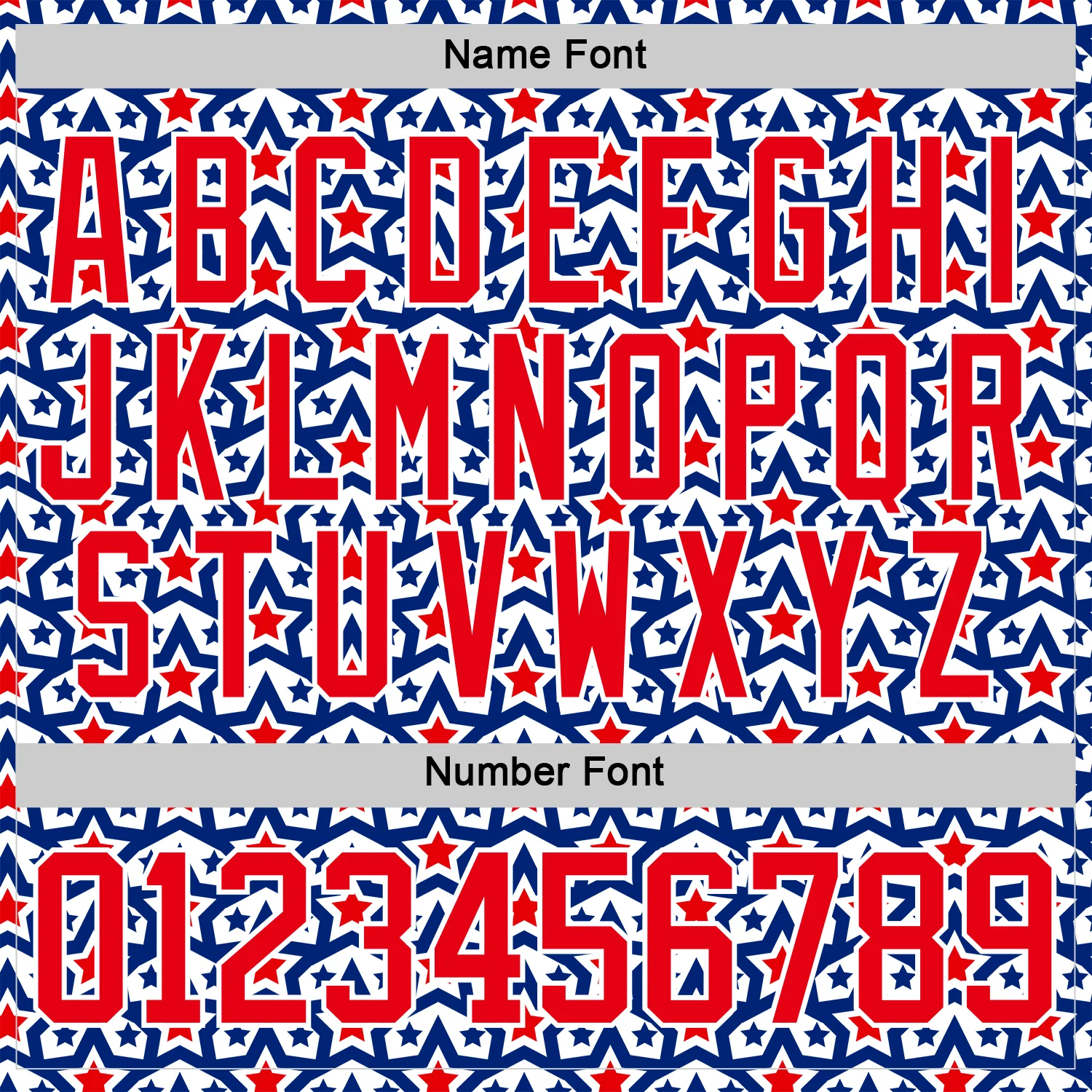 Custom Royal Fire Red-White American Flag Hockey Lace Neck Jersey - Image 7