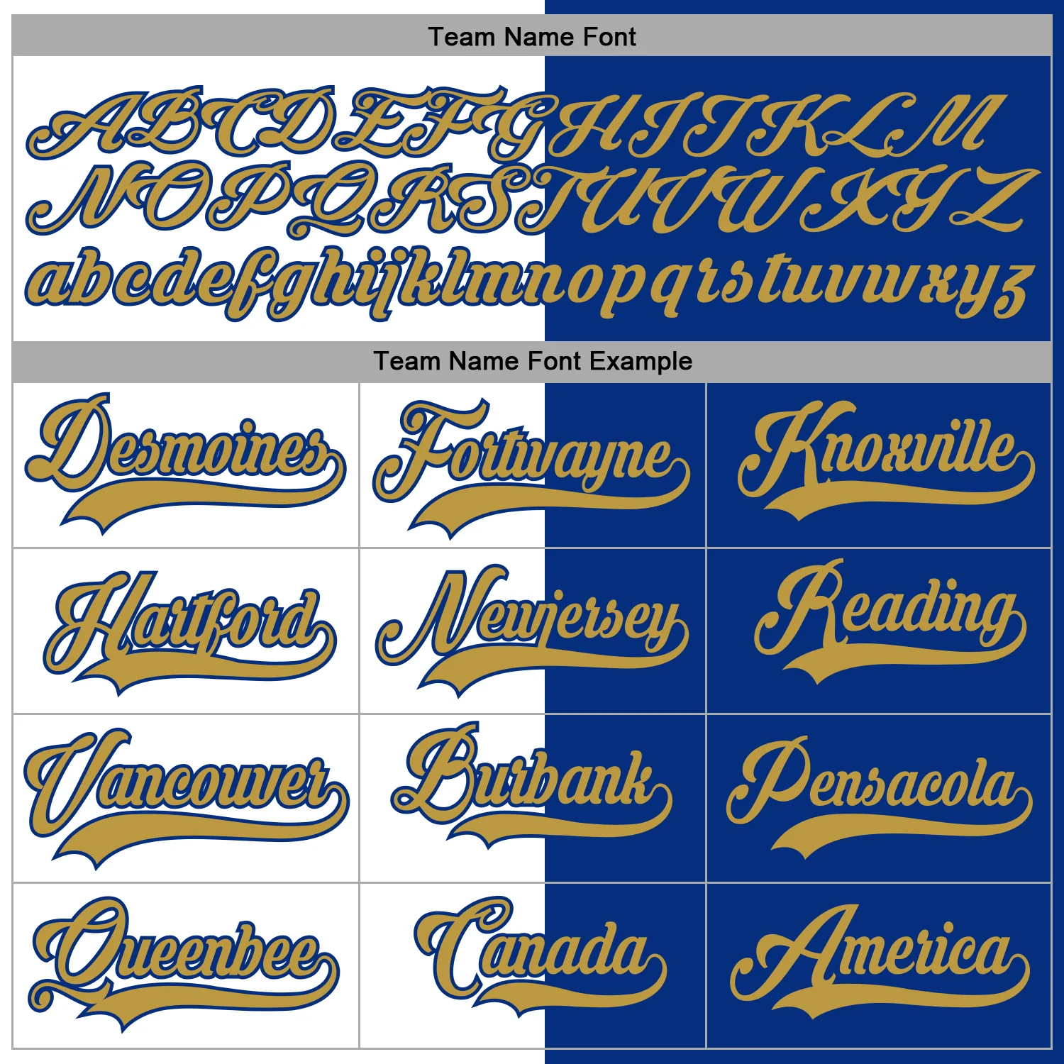 Custom Royal Old Gold-White Split Fashion Hockey Lace Neck Jersey - Image 4
