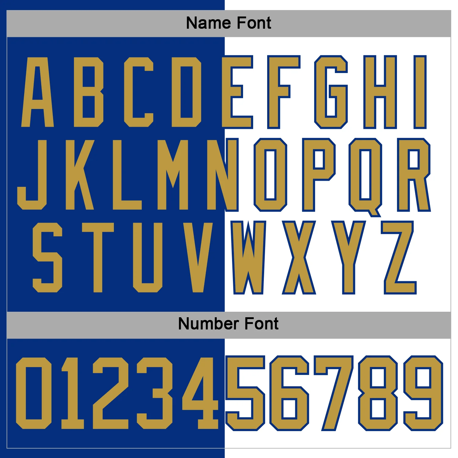 Custom Royal Old Gold-White Split Fashion Hockey Lace Neck Jersey - Image 5