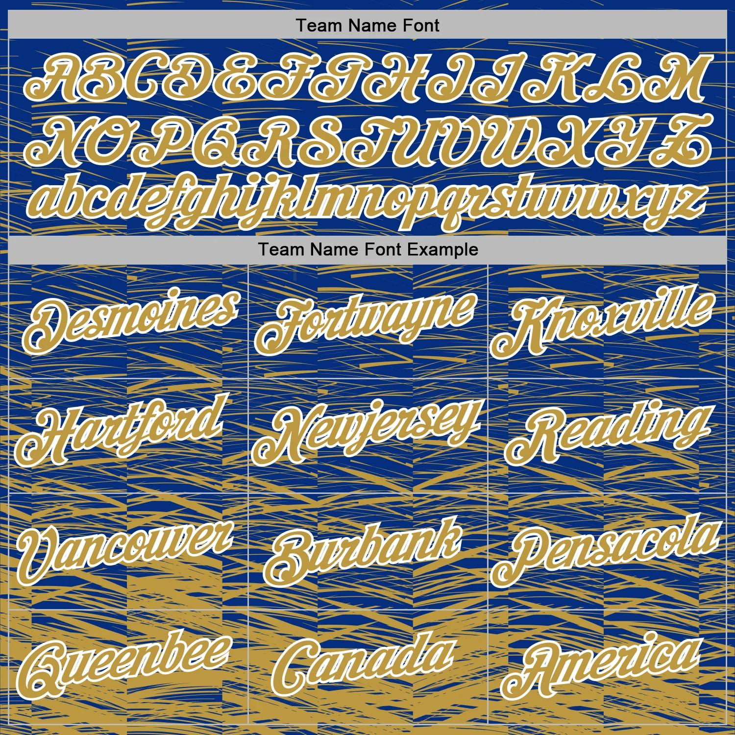 Custom Stitched Royal Old Gold-White Line Sports Pullover Sweatshirt Hoodie - Image 5