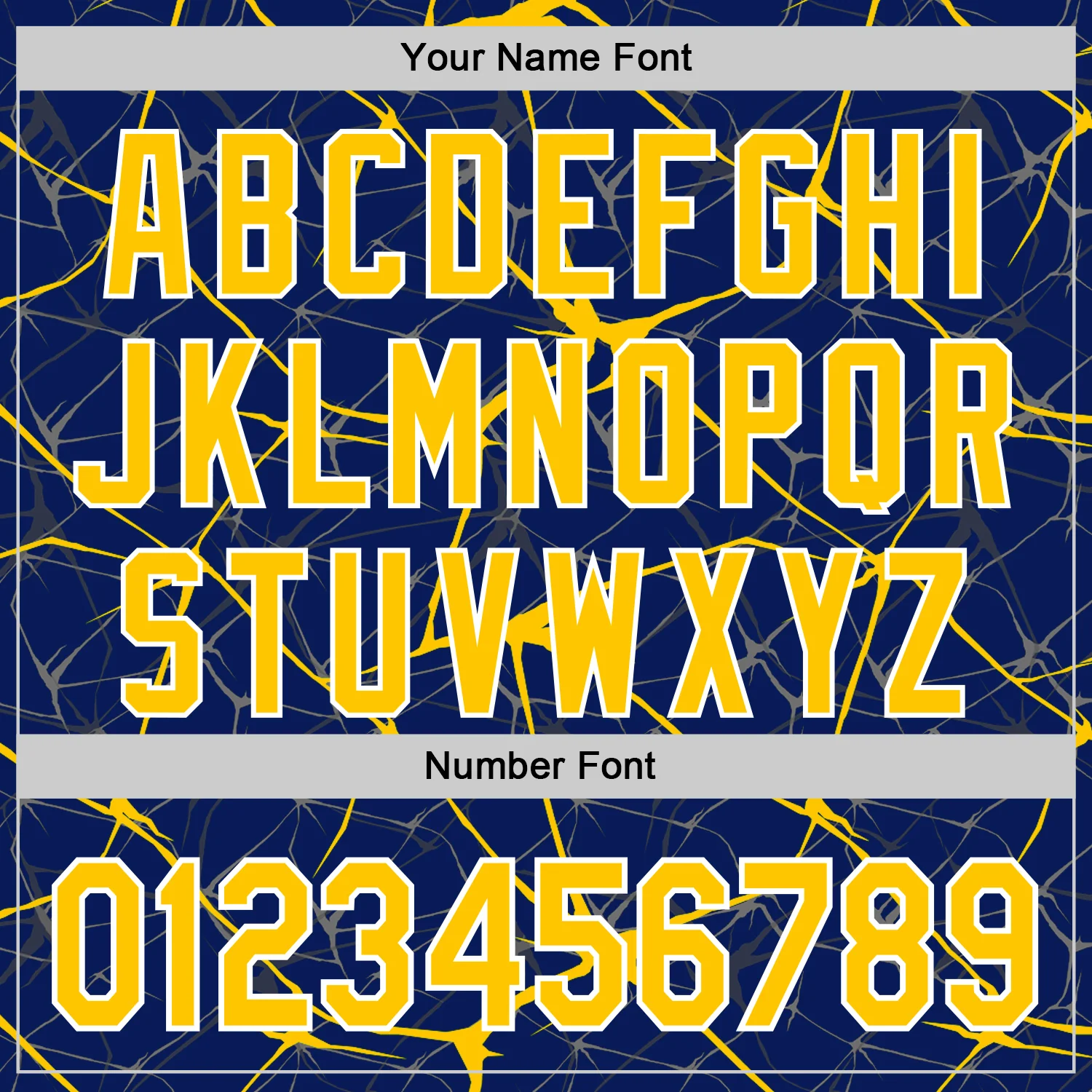 Custom Royal Yellow-White Abstract Network 3D Pattern Design Bomber Full-Snap Varsity Letterman Hoodie Jacket - Image 6