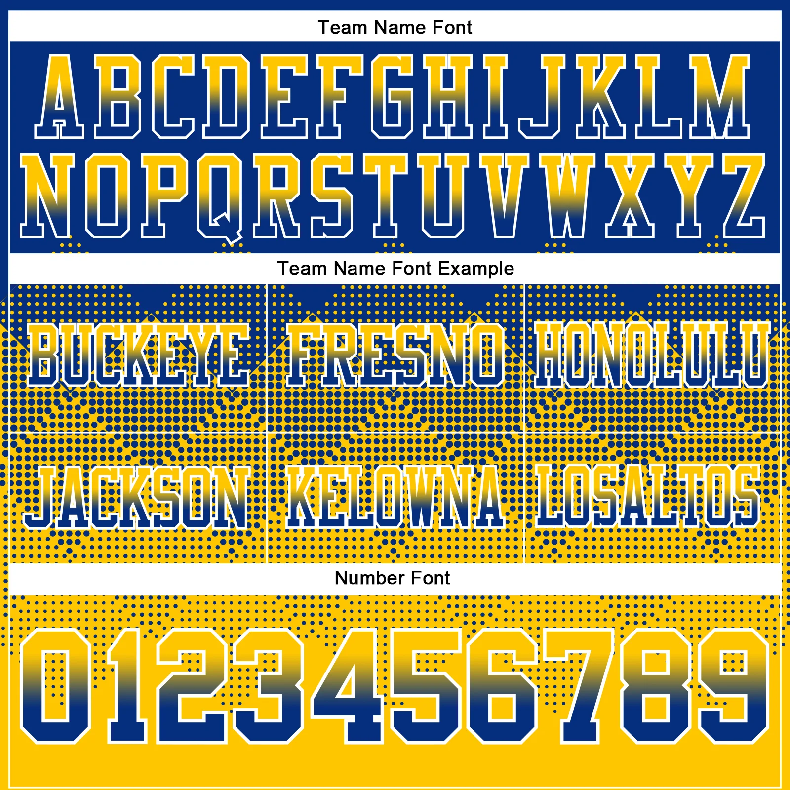 Custom Royal Yellow-White Authentic Gradient Square Shape Flag Football Jersey - Image 3