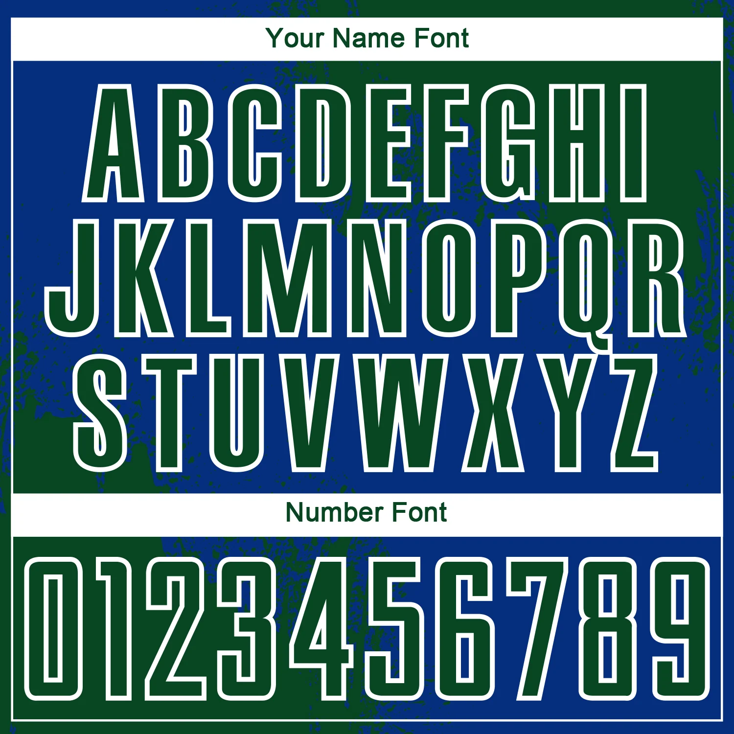 Custom Royal Green-White Abstract Brush Stroke Sports Sublimation Soccer Uniform Jersey - Image 6