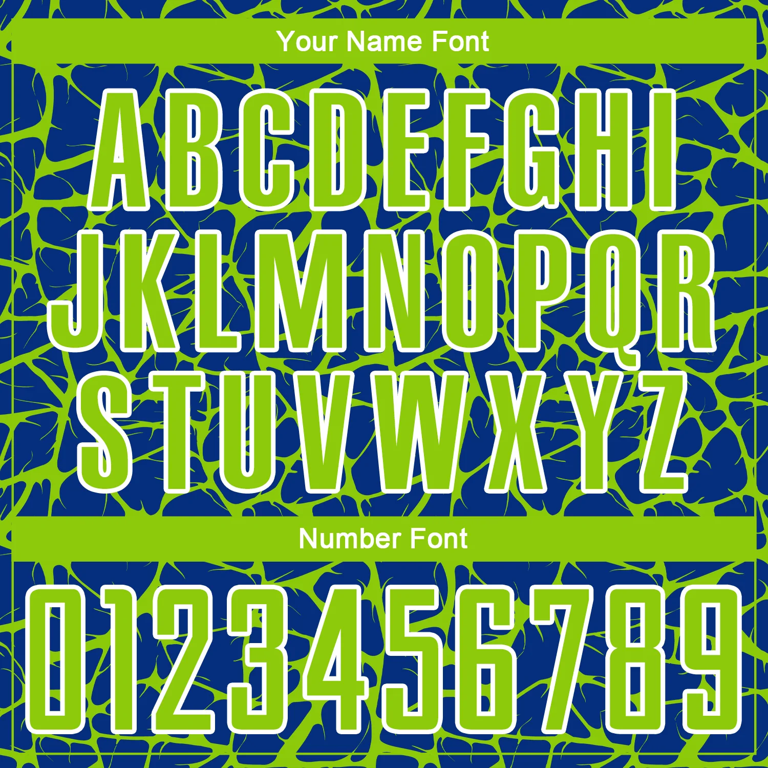 Custom Royal Neon Green-White Abstract Network Splash Sublimation Soccer Uniform Jersey - Image 6