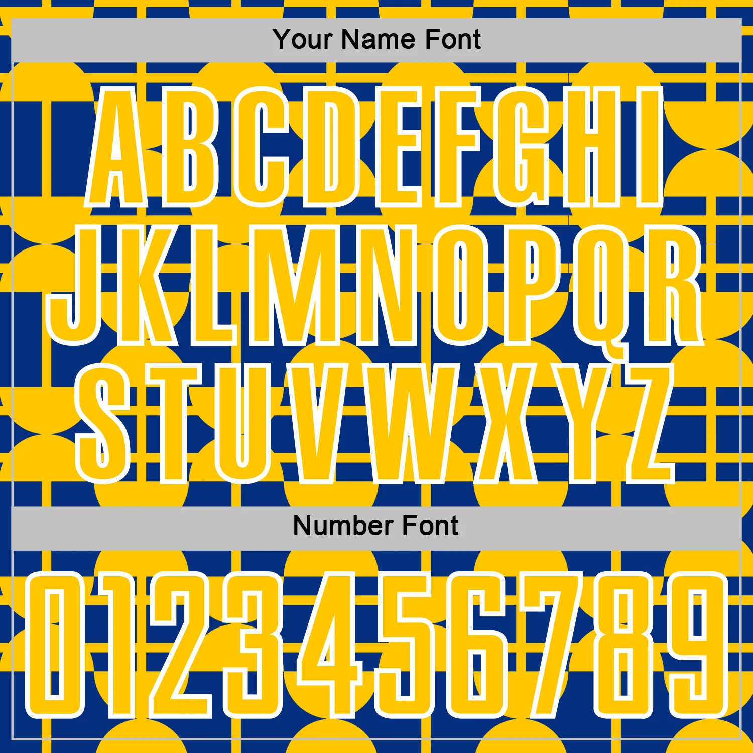 Custom Royal Yellow-White Geometric Shapes Sports Sublimation Soccer Uniform Jersey - Image 6