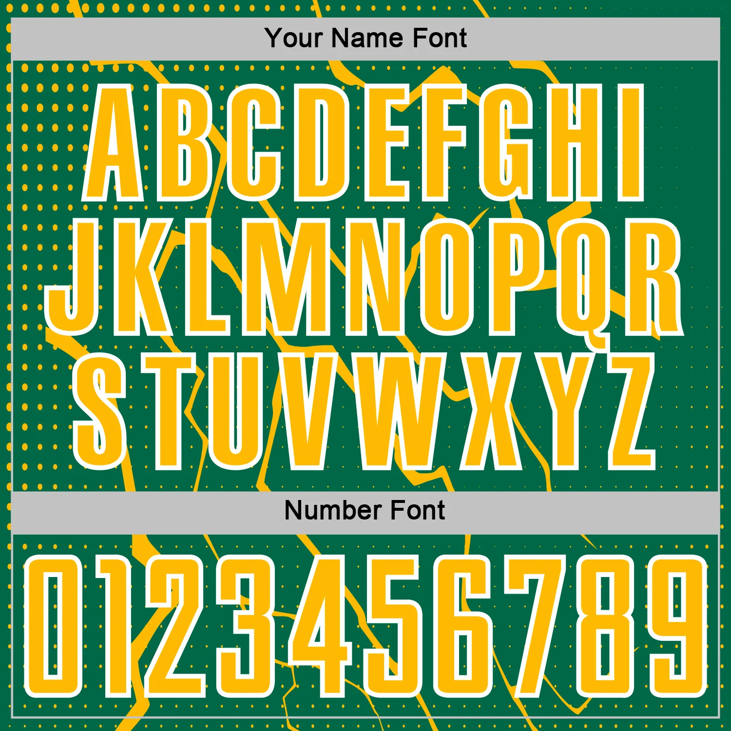Custom Kelly Green Gold-White Lightning Sports Sublimation Soccer Uniform Jersey - Image 6
