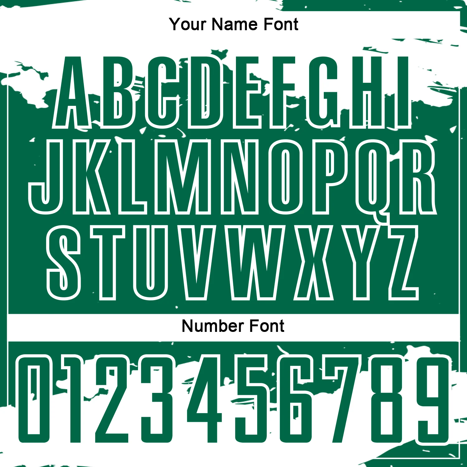 Custom Kelly Green White Abstract Fragment Art Sublimation Soccer Uniform Jersey - Image 6