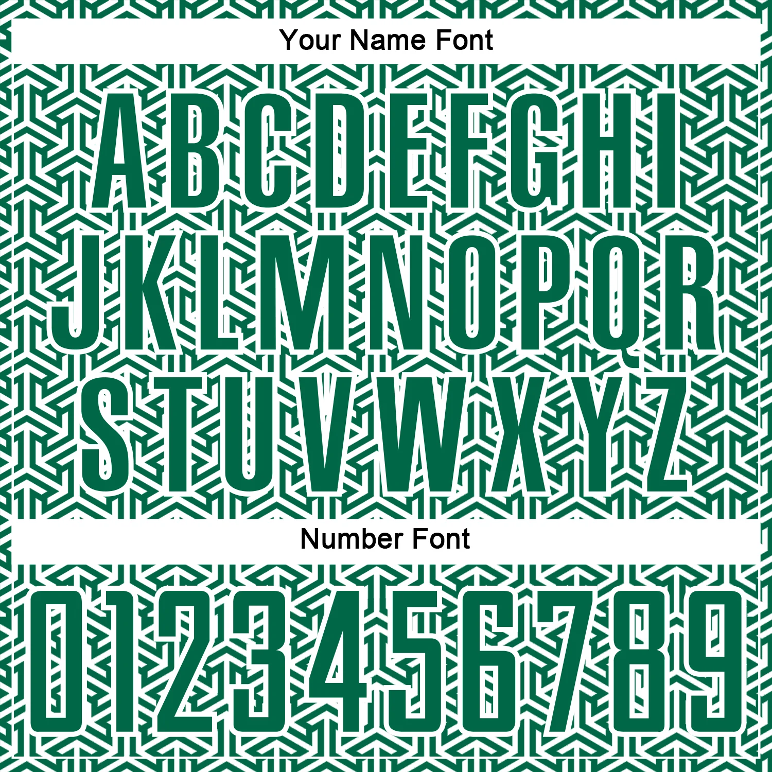 Custom Kelly Green White Geometric Arrow Sublimation Soccer Uniform Jersey - Image 6