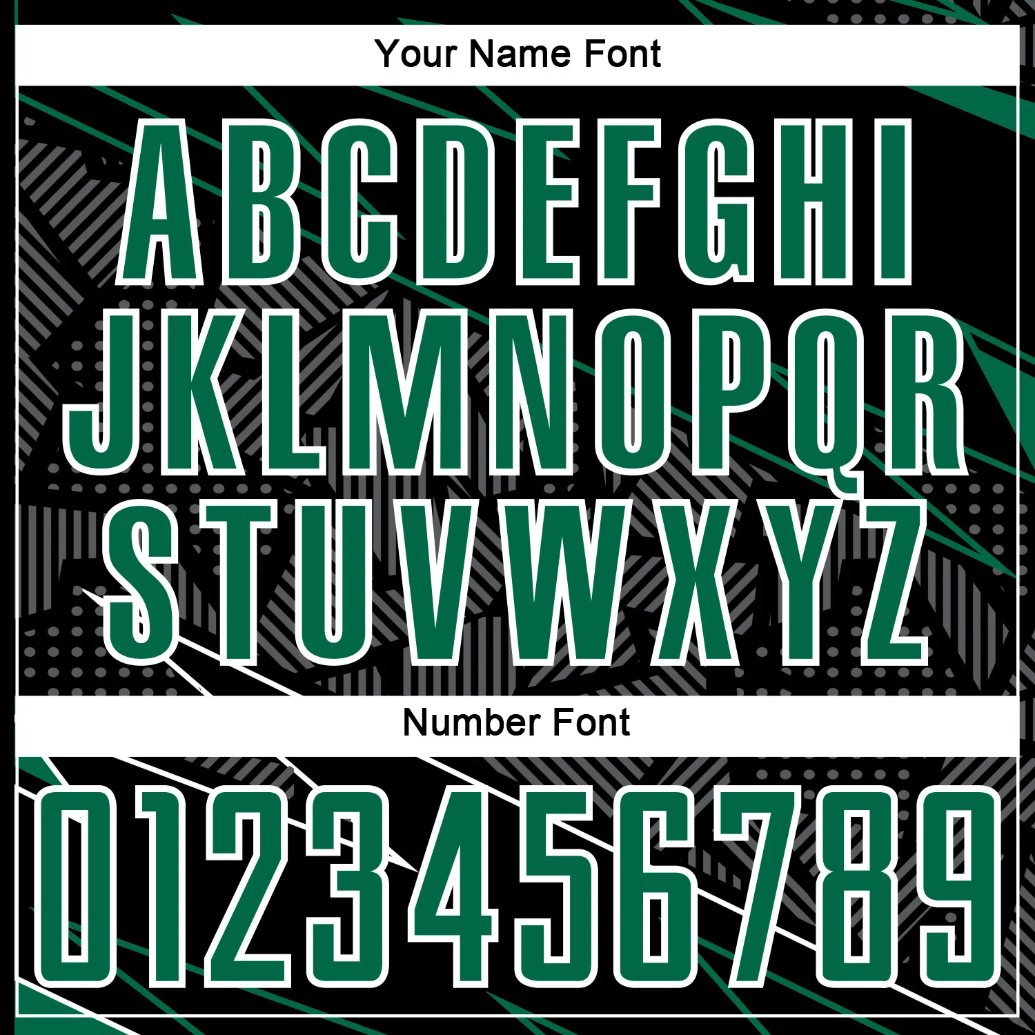 Custom Black Kelly Green-White Lines Sports Sublimation Soccer Uniform Jersey - Image 6