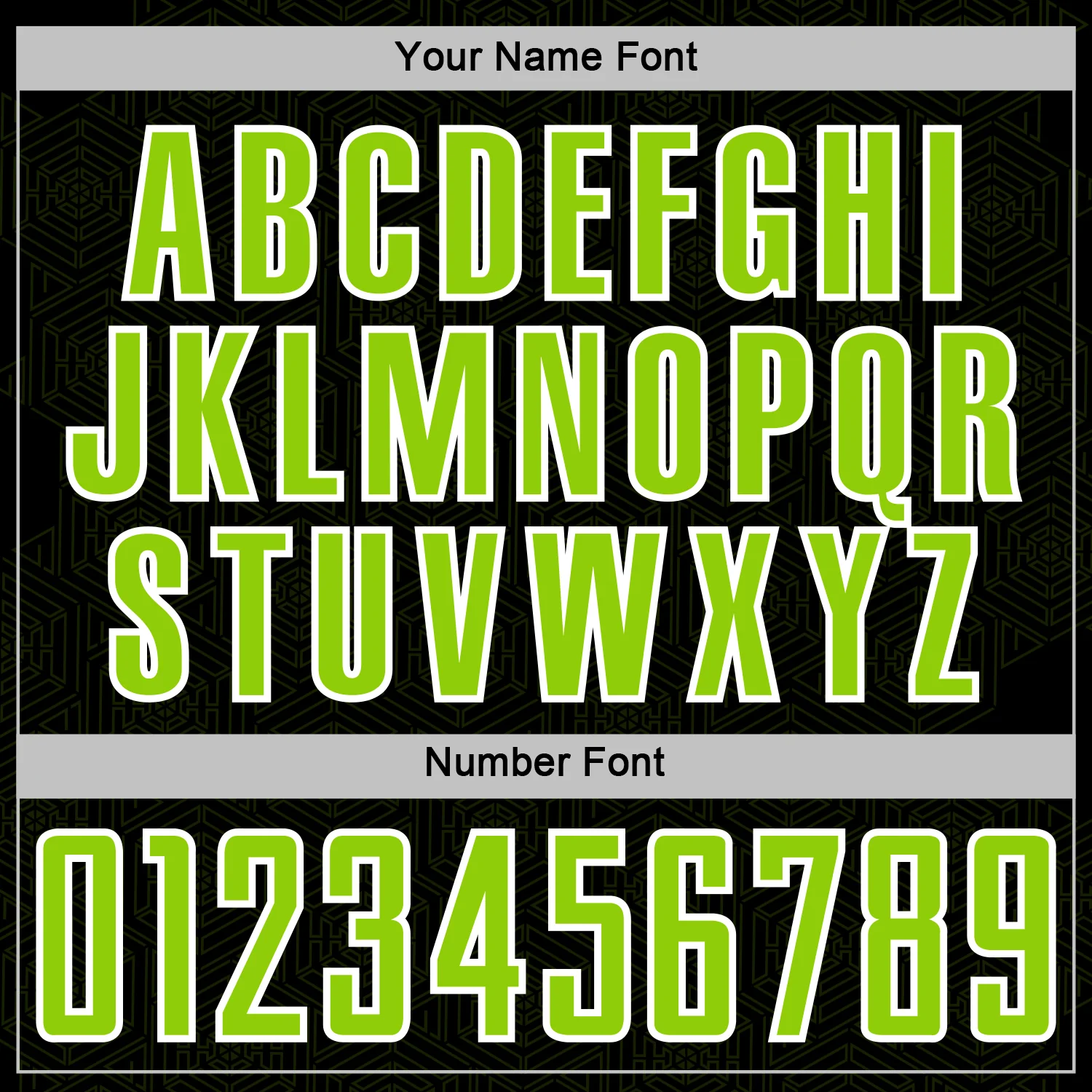Custom Black Neon Green-White Geometric Shape Sports Sublimation Soccer Uniform Jersey - Image 6