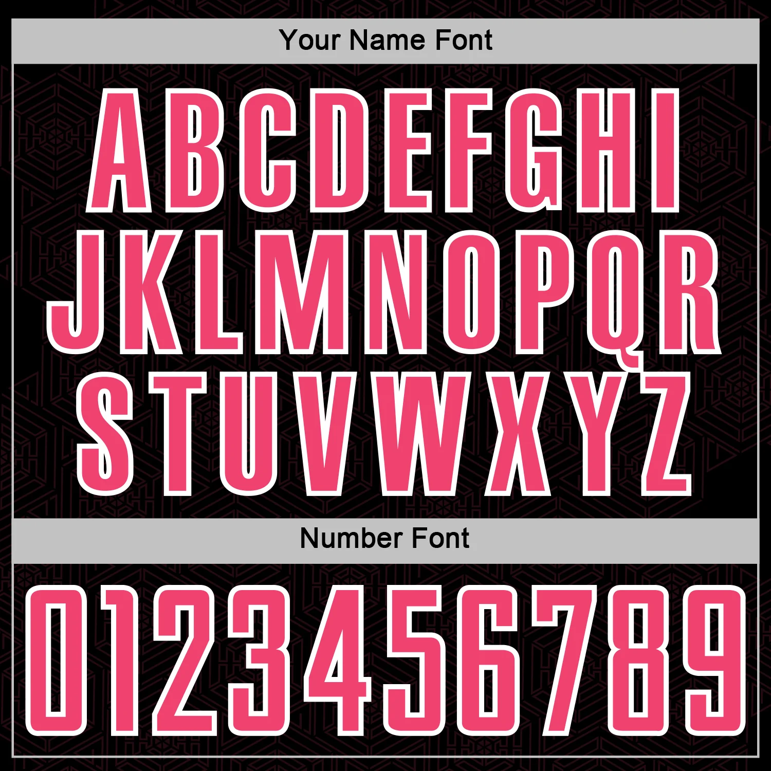 Custom Black Neon Pink-White Geometric Shape Sports Sublimation Soccer Uniform Jersey - Image 6