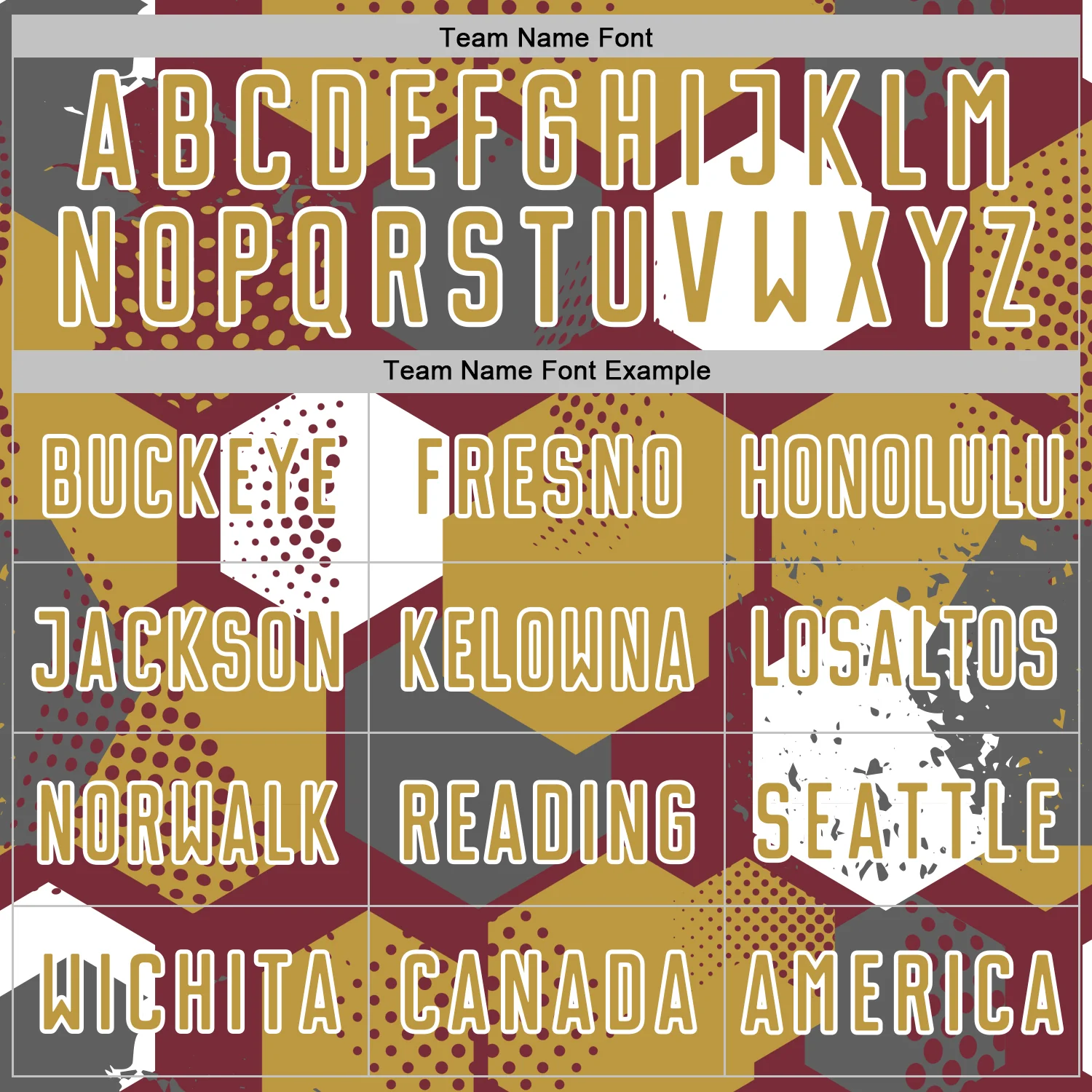 Custom Burgundy Old Gold-White Geometric Shape Sublimation Soccer Uniform Jersey - Image 5