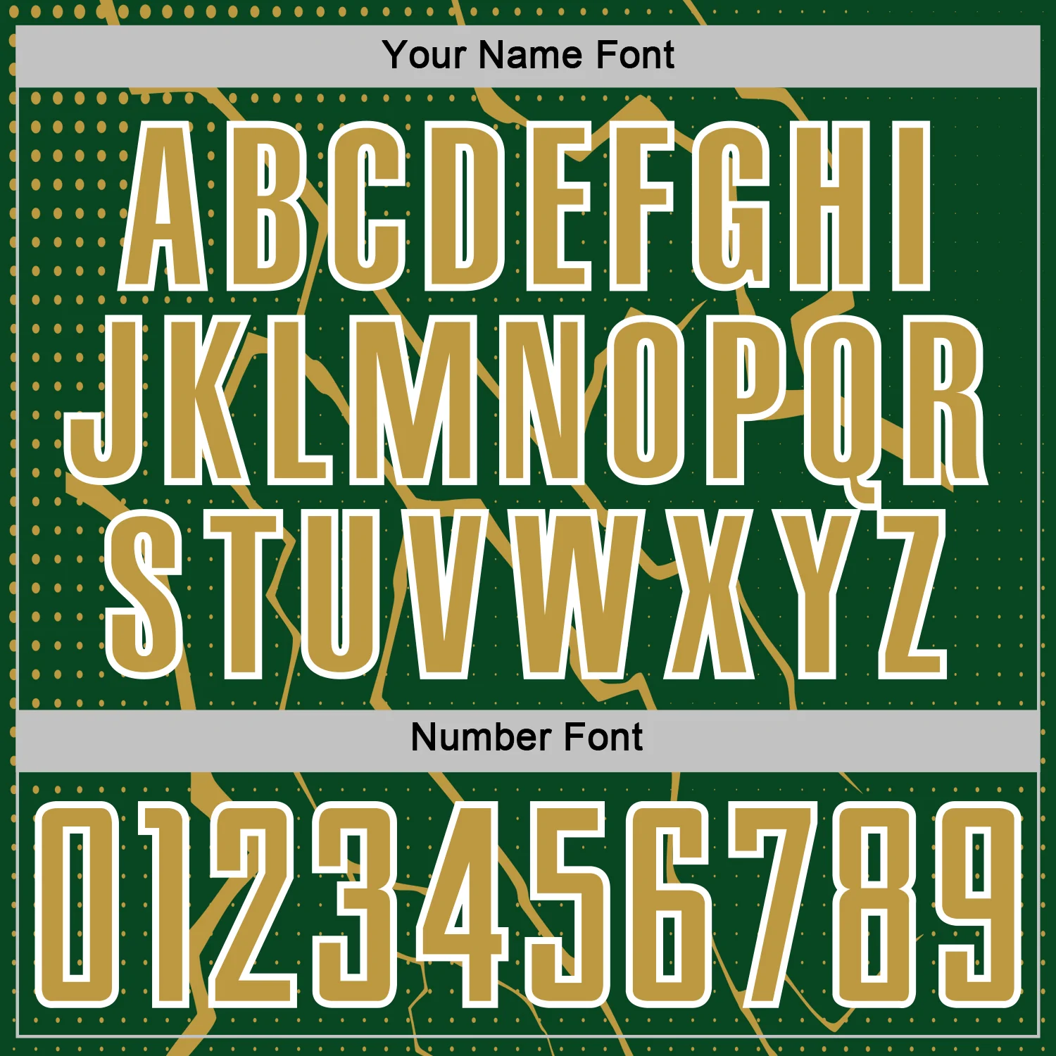 Custom Green Old Gold-White Lightning Sports Sublimation Soccer Uniform Jersey - Image 6
