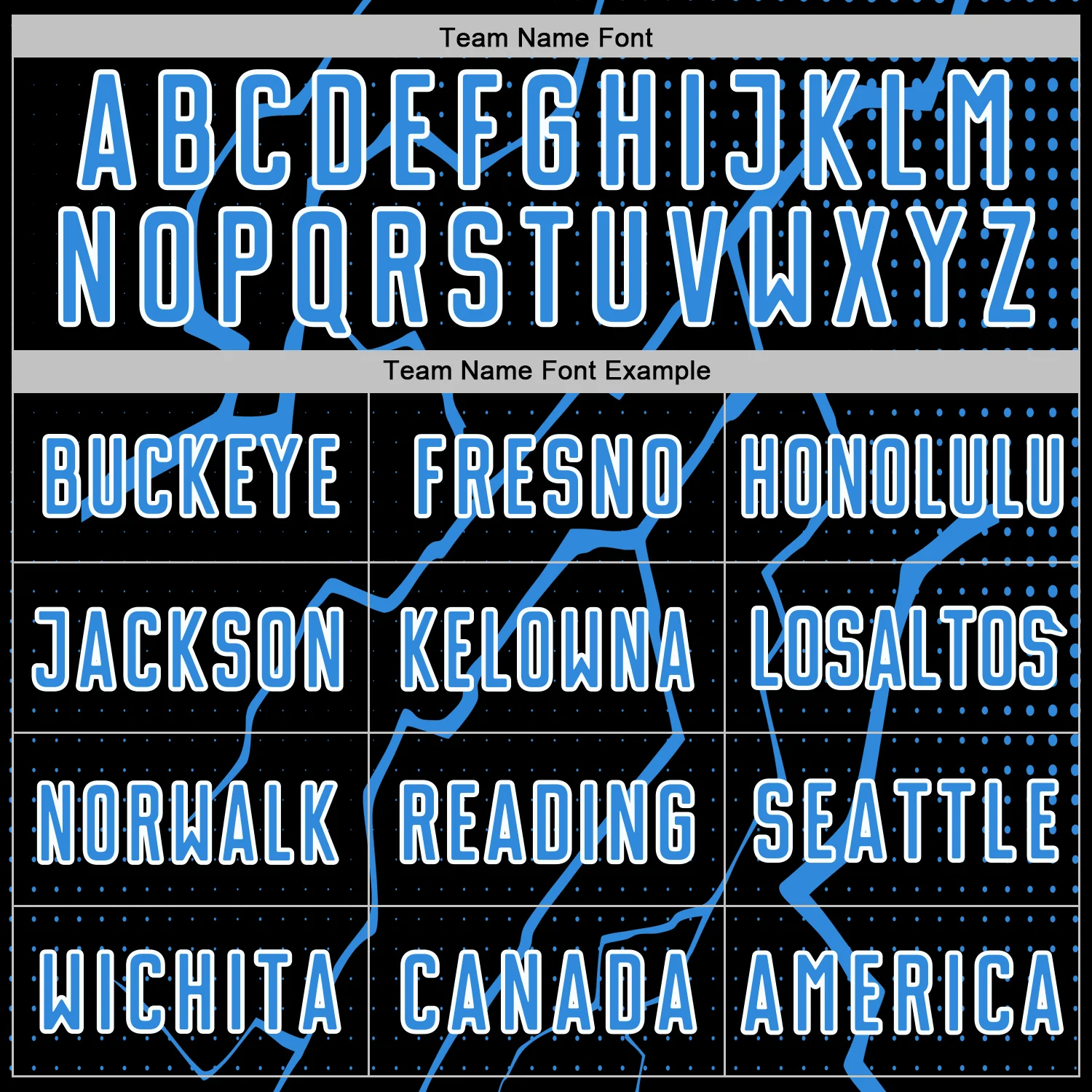 Custom Black Powder Blue-White Lightning Sports Sublimation Soccer Uniform Jersey - Image 5