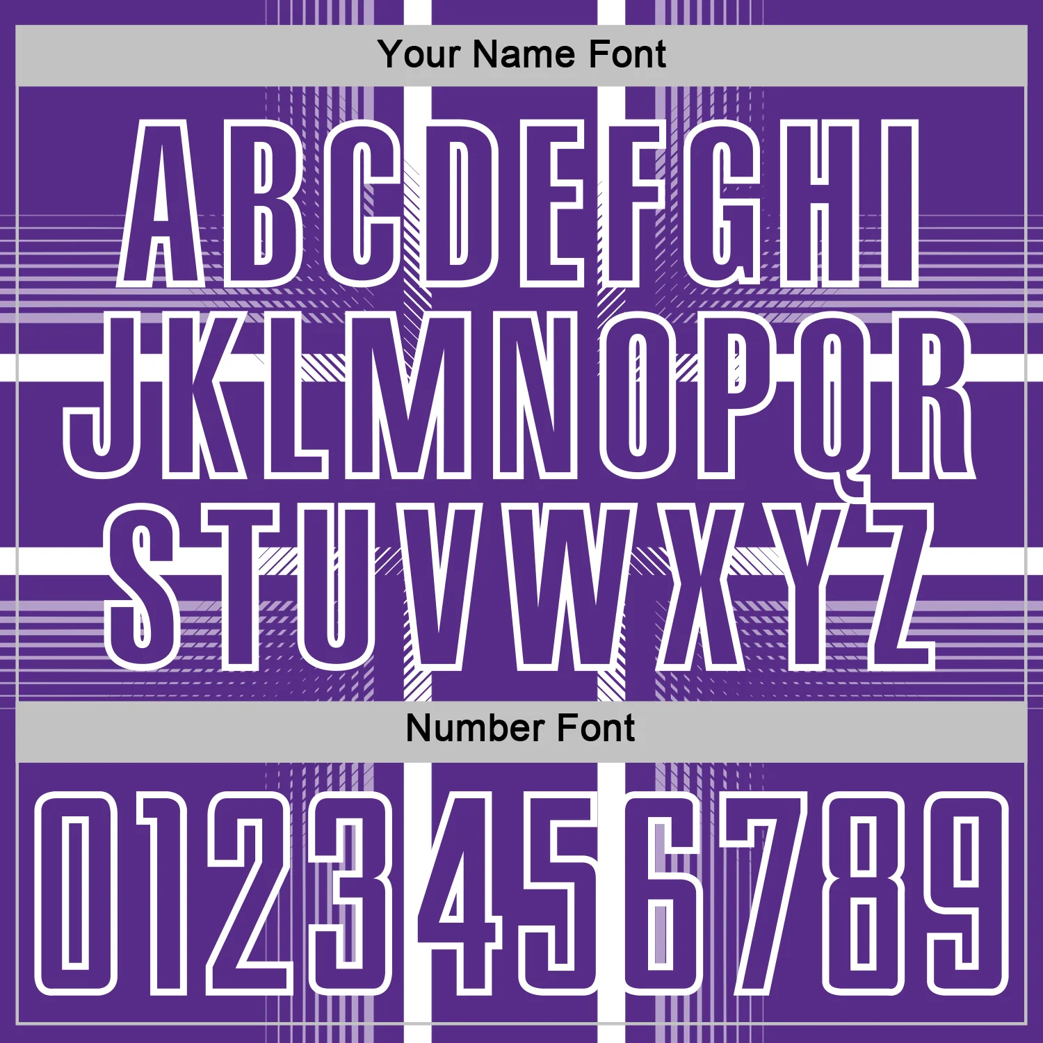Custom Purple White Lines Sublimation Soccer Uniform Jersey - Image 6