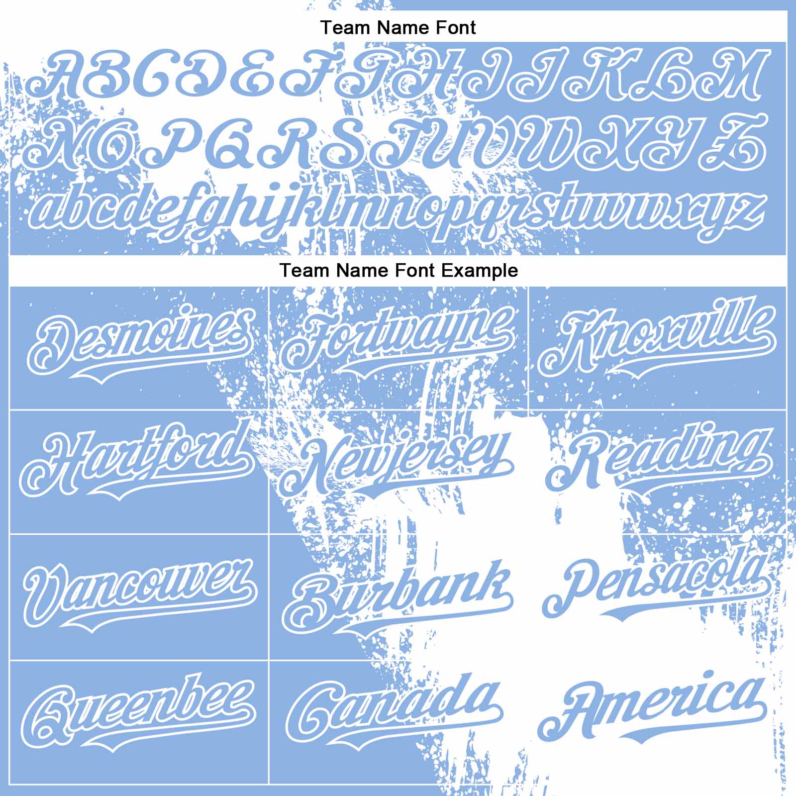 Custom White Light Blue 3D Pattern Abstract Brush Stroke Two-Button Unisex Softball Jersey - Image 4