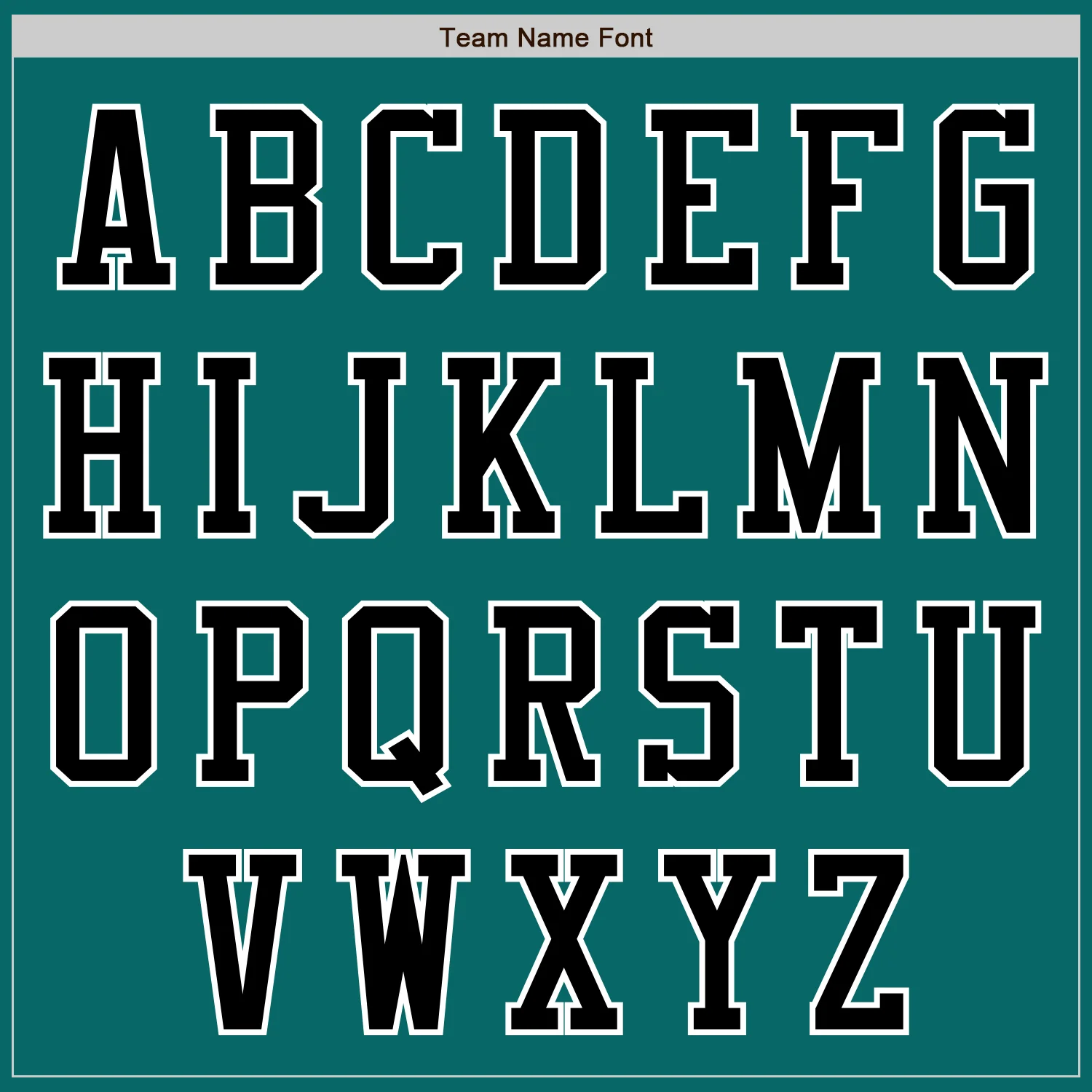 Custom Teal Black-White Authentic Baseball Jersey - Image 3