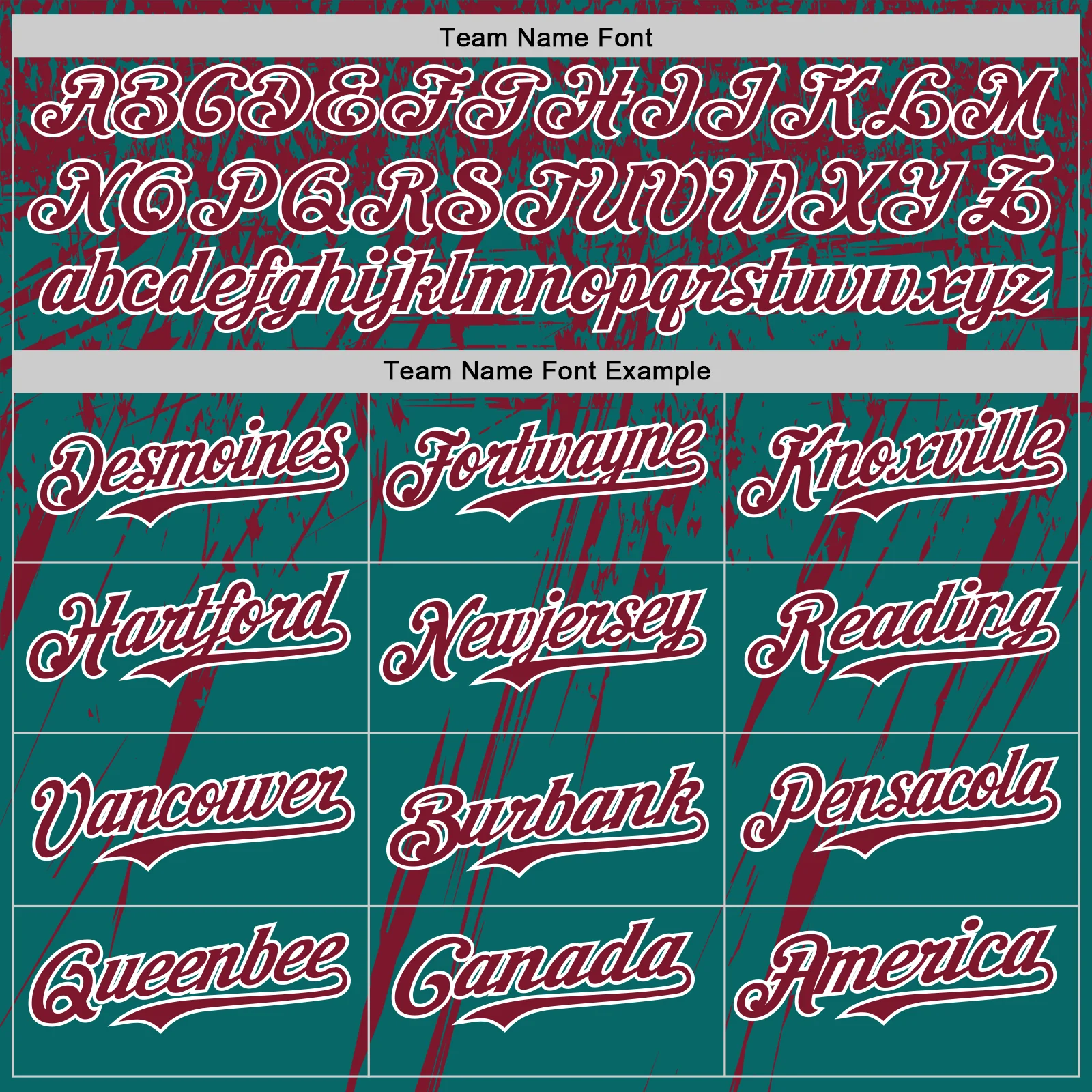 Custom Teal Crimson-White Distressed Scratch Brush Stroke Authentic Baseball Jersey - Image 4