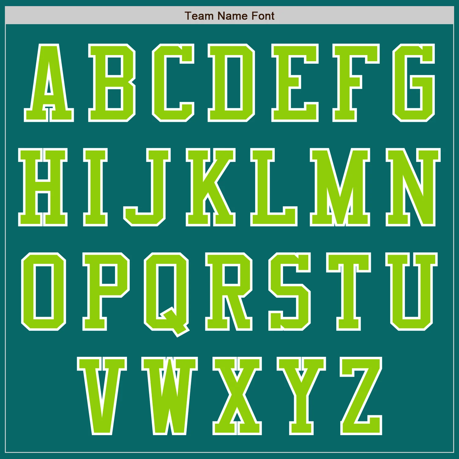 Custom Teal Neon Green-White Authentic Baseball Jersey - Image 3