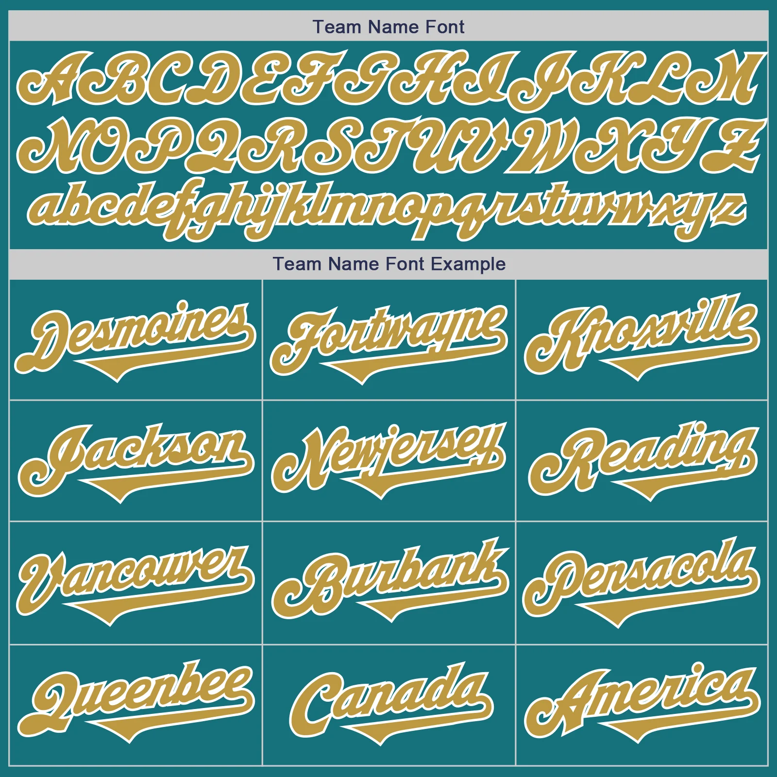 Custom Teal Old Gold-White Authentic Two Tone Baseball Jersey - Image 4