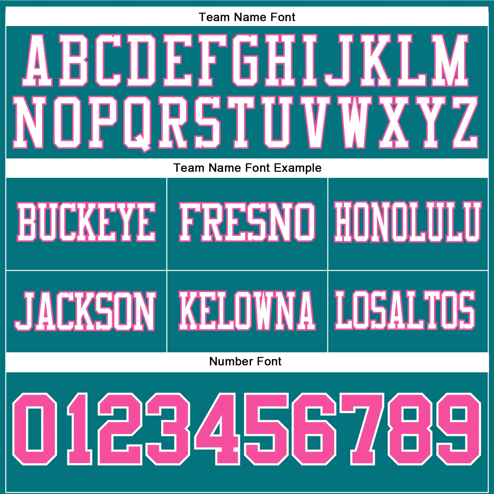 Custom Teal Pink-White Authentic Football Jersey - Image 4