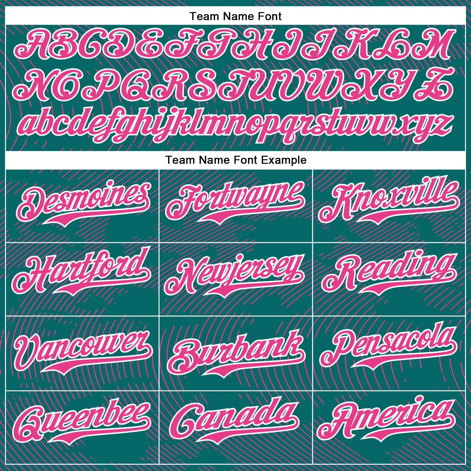 Custom Teal Pink-White Curve Lines Bomber Full-Snap Varsity Letterman Hoodie Jacket - Image 5