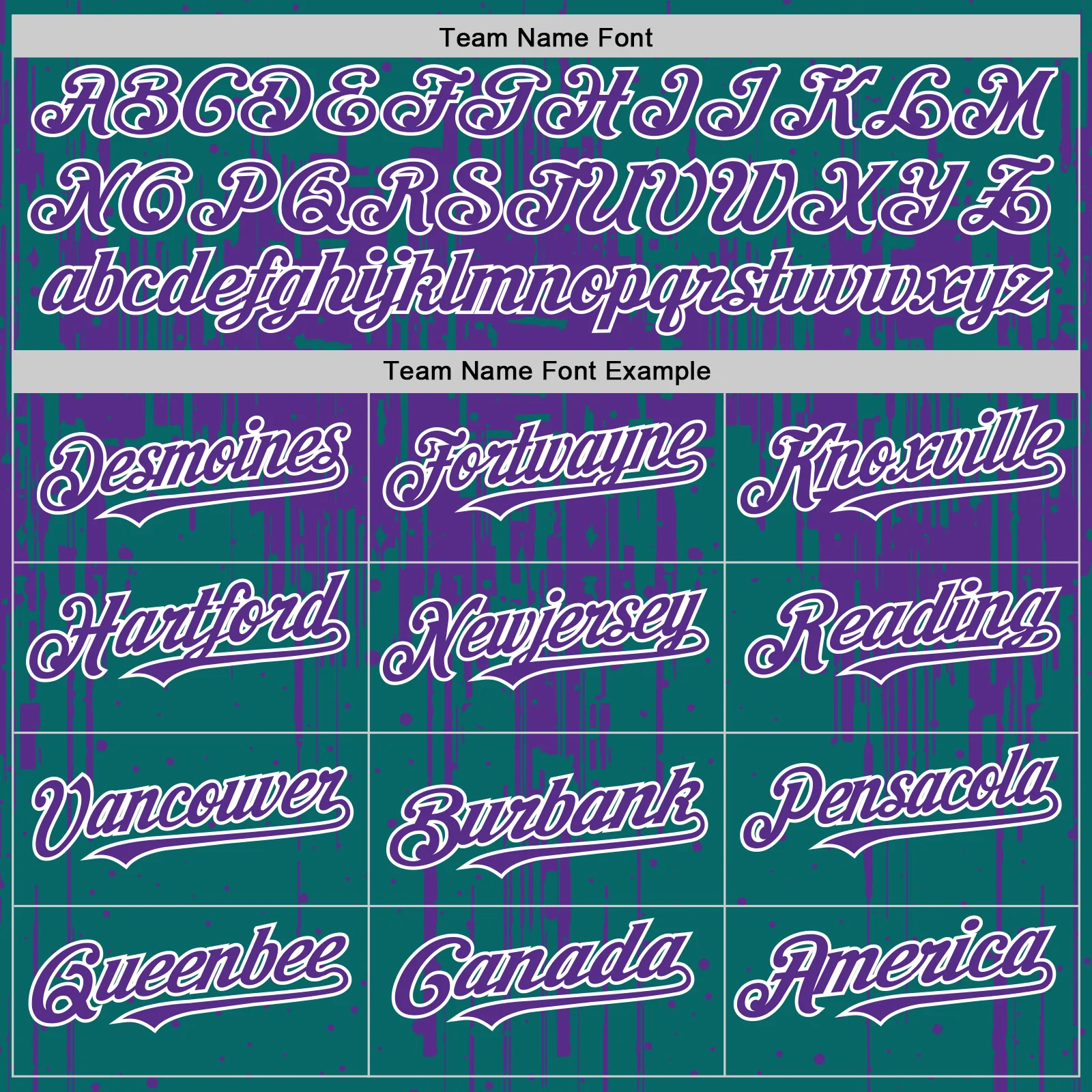 Custom Teal Purple-White Dripping Splatter Bomber Full-Snap Varsity Letterman Hoodie Jacket - Image 5