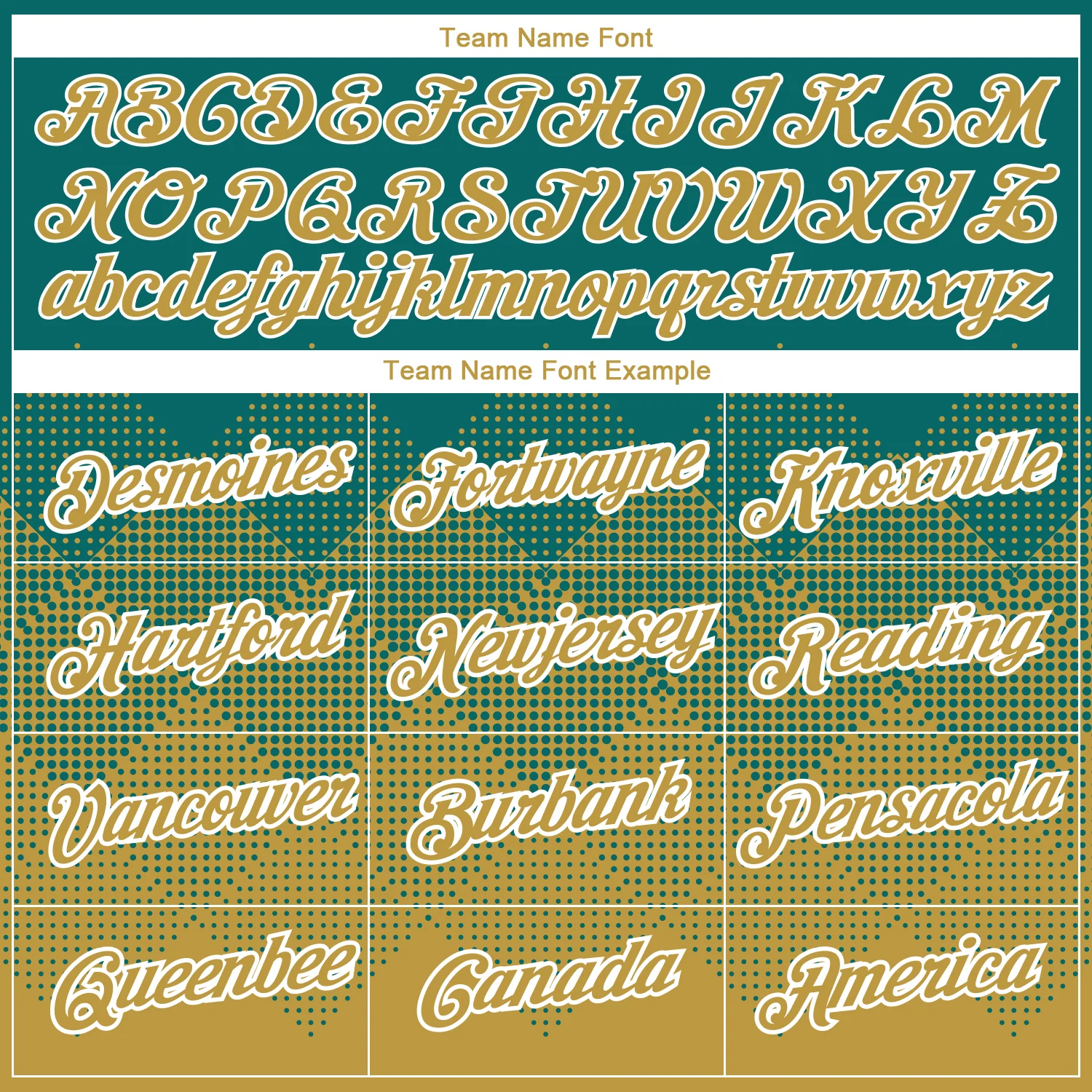 Custom Teal Old Gold-White 3D Pattern Design Gradient Square Shapes Performance T-Shirt - Image 3