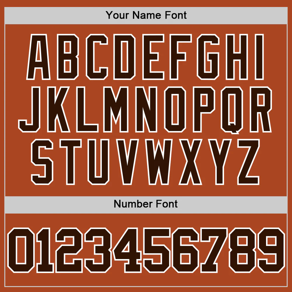 Custom Texas Orange Brown-White Authentic Basketball Jersey - Image 4