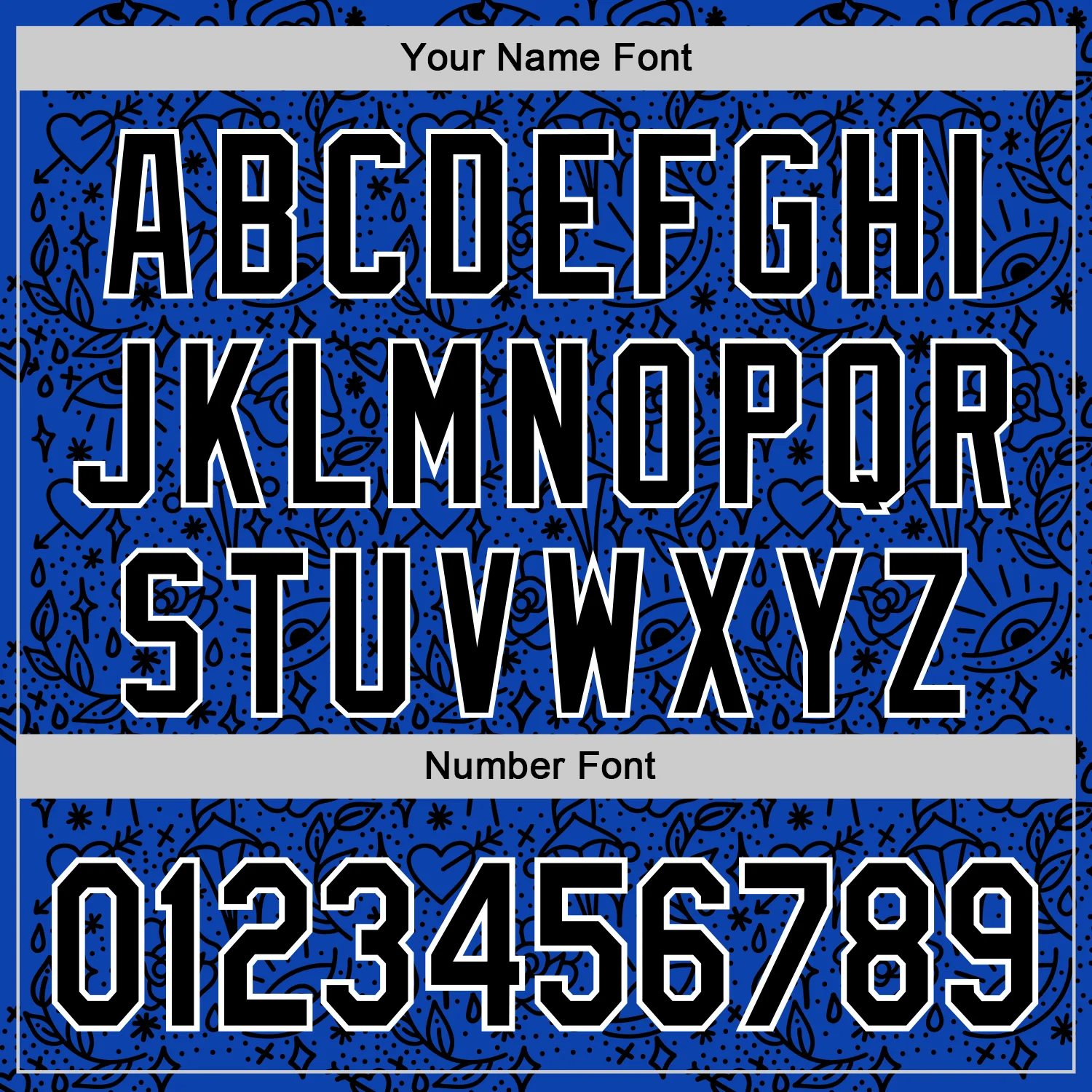 Custom Thunder Blue Black-White 3D Alexandra Ramirez Tattoo Pattern Street Art Authentic Baseball Jersey - Image 5
