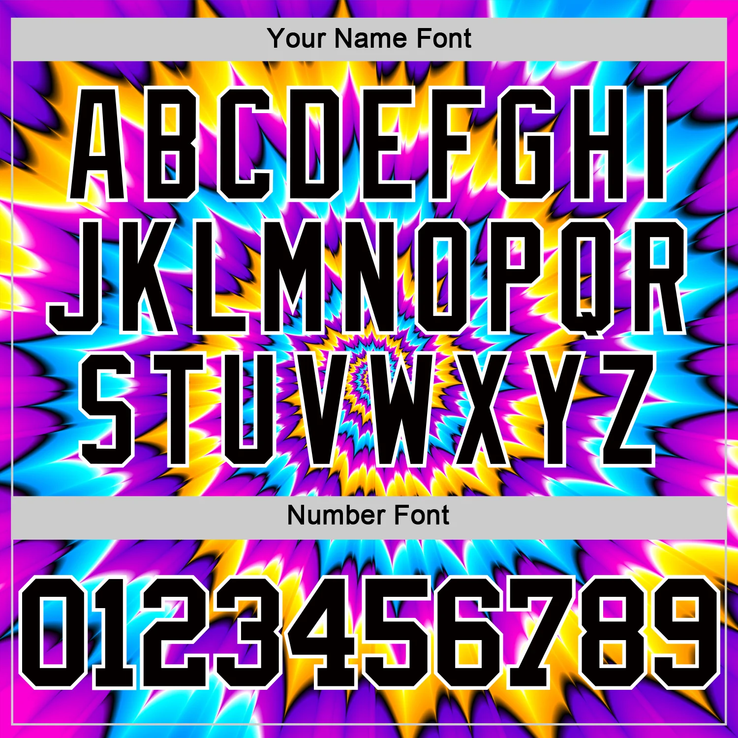 Custom Tie Dye Black-White Round Neck Sublimation Basketball Suit Jersey - Image 5