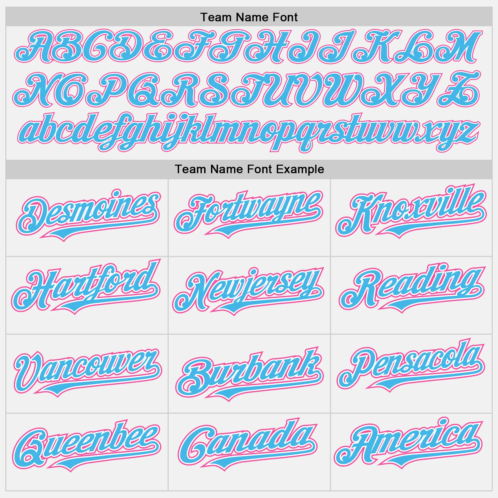 Custom White Sky Blue Pinstripe Pink Authentic Two Tone Baseball Jersey - Image 4