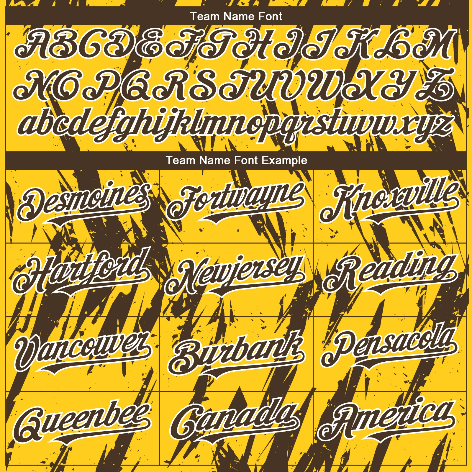 Custom Yellow Brown-White Splatter Torn Sharp Brush Stroke Authentic Baseball Jersey - Image 4