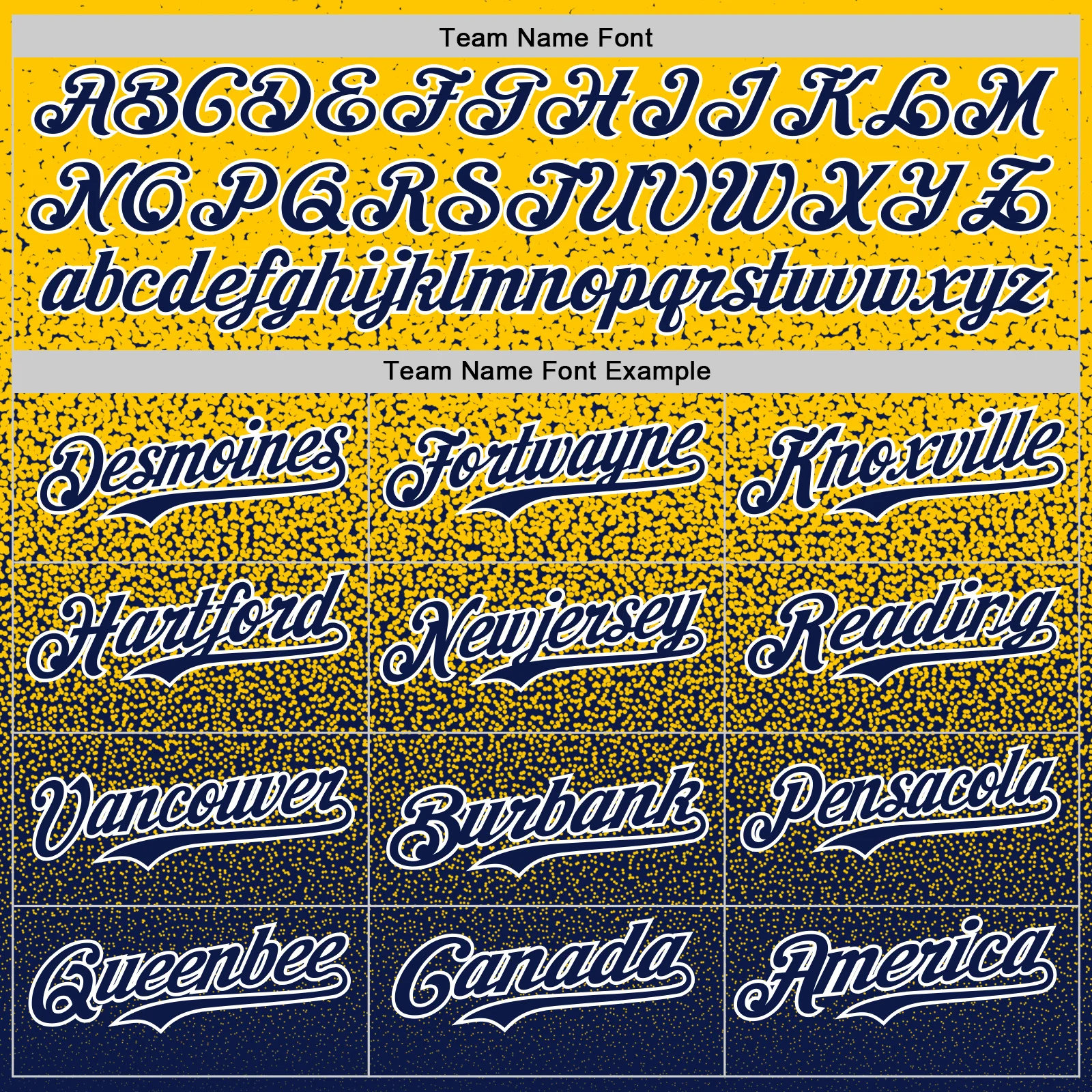 Custom Yellow Navy-White Fade Fashion Speckle Authentic Baseball Jersey - Image 4