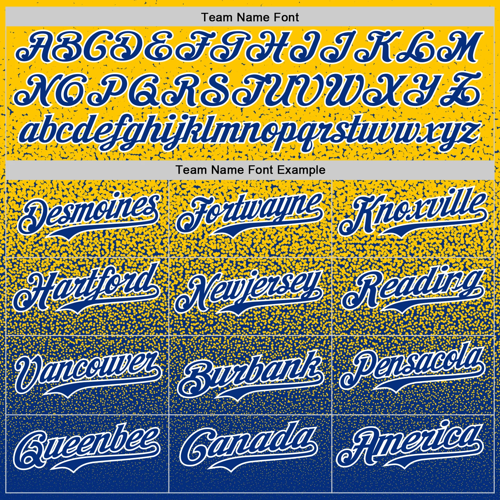 Custom Yellow Royal-White Fade Fashion Speckle Authentic Baseball Jersey - Image 4