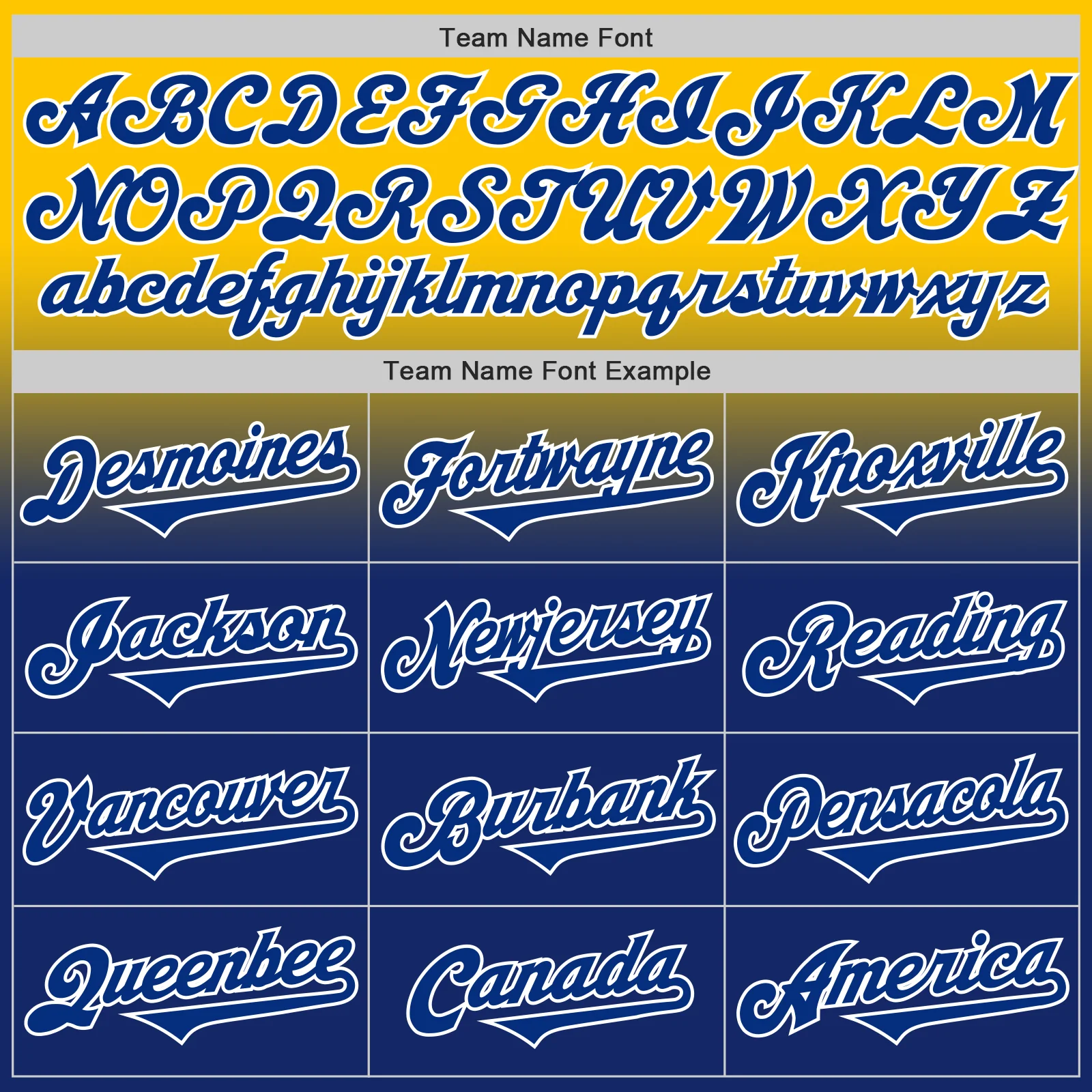 Custom Yellow Royal-White Authentic Fade Fashion Baseball Jersey - Image 4