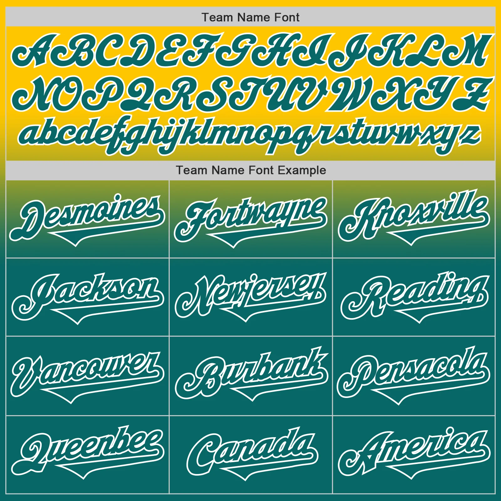Custom Yellow Teal-White Authentic Fade Fashion Baseball Jersey - Image 4