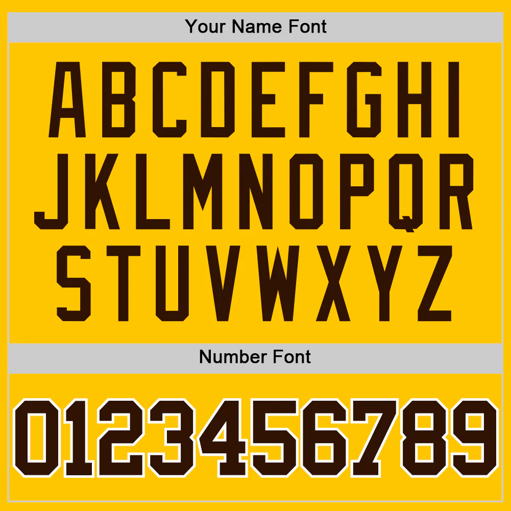 Custom Yellow Brown-White Authentic Basketball Jersey - Image 4