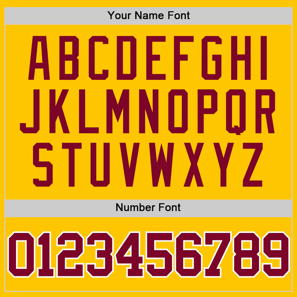 Custom Yellow Maroon-White Authentic Basketball Jersey - Image 4