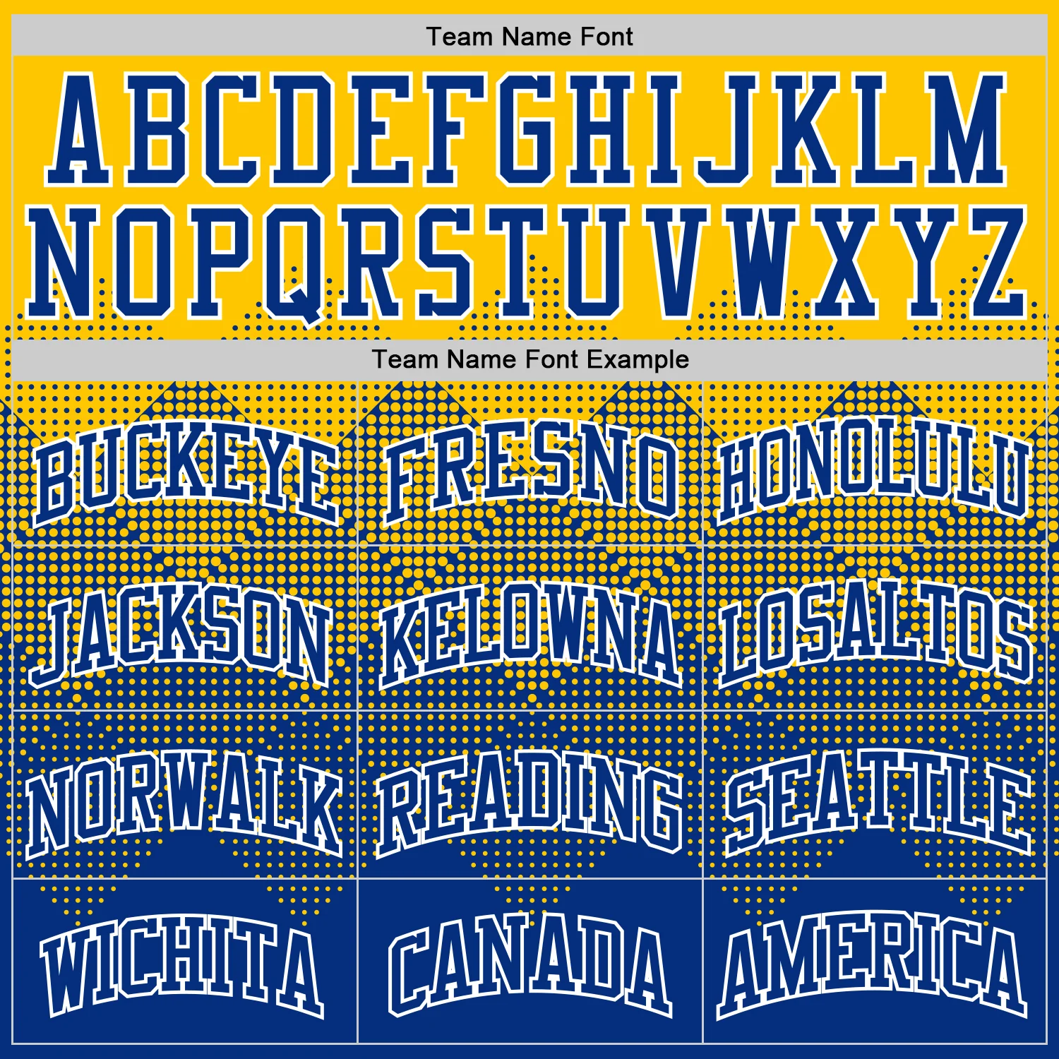 Custom Yellow Royal-White Gradient Square Shapes Round Neck Sublimation Basketball Suit Jersey - Image 4