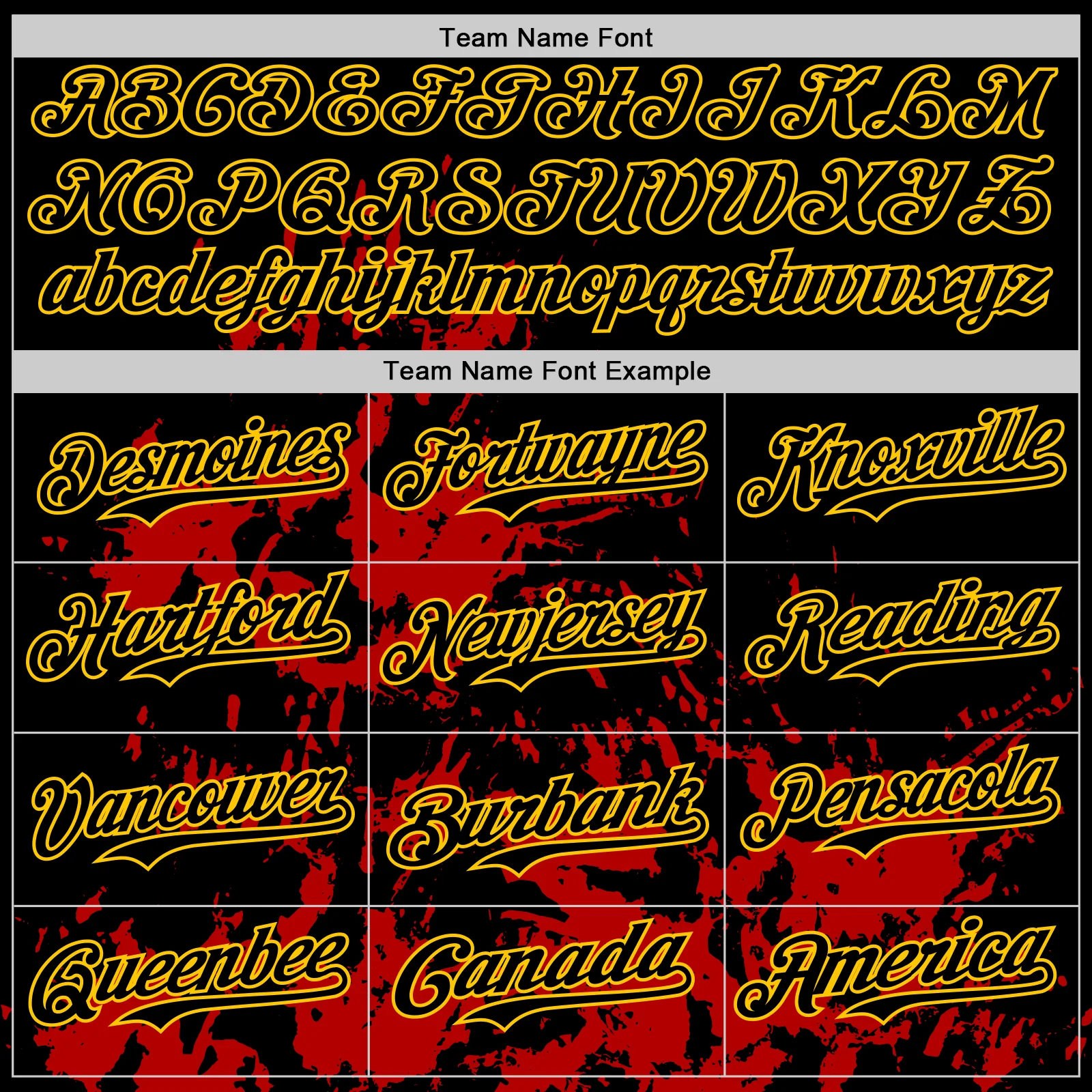 Custom Black Yellow-Red Splatter Authentic Baseball Jersey - Image 4