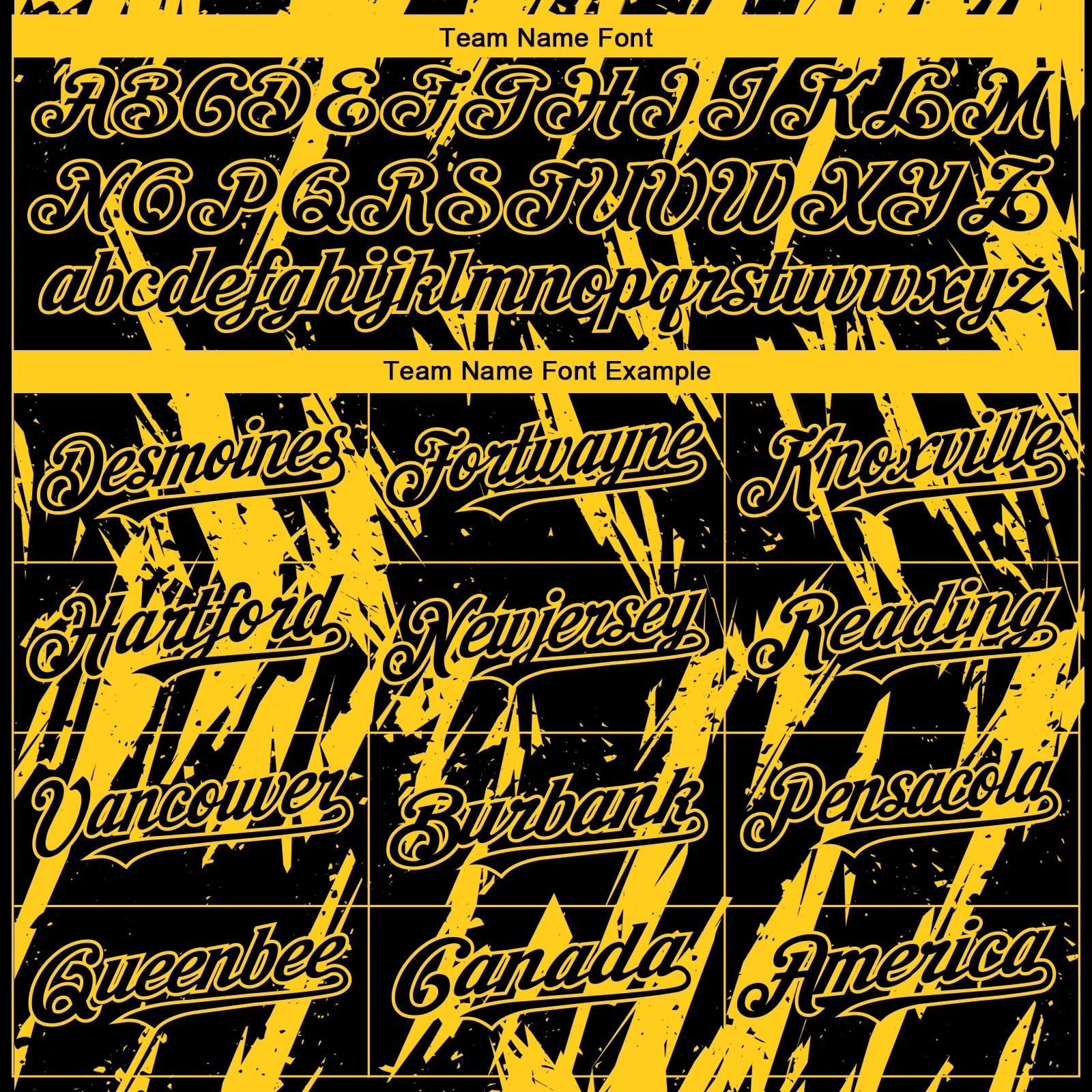 Custom Black Yellow Splatter Torn Sharp Brush Stroke Authentic Baseball Jersey - Image 4