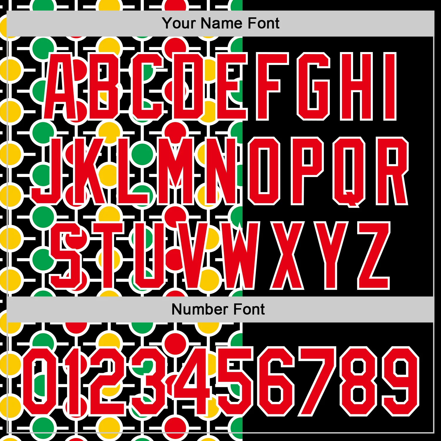 Custom Black Fire Red Yellow Green-White 3D Pattern Design Black History Month African Ethnicity Style Abstract Geometric Authentic Baseball Jersey - Image 5
